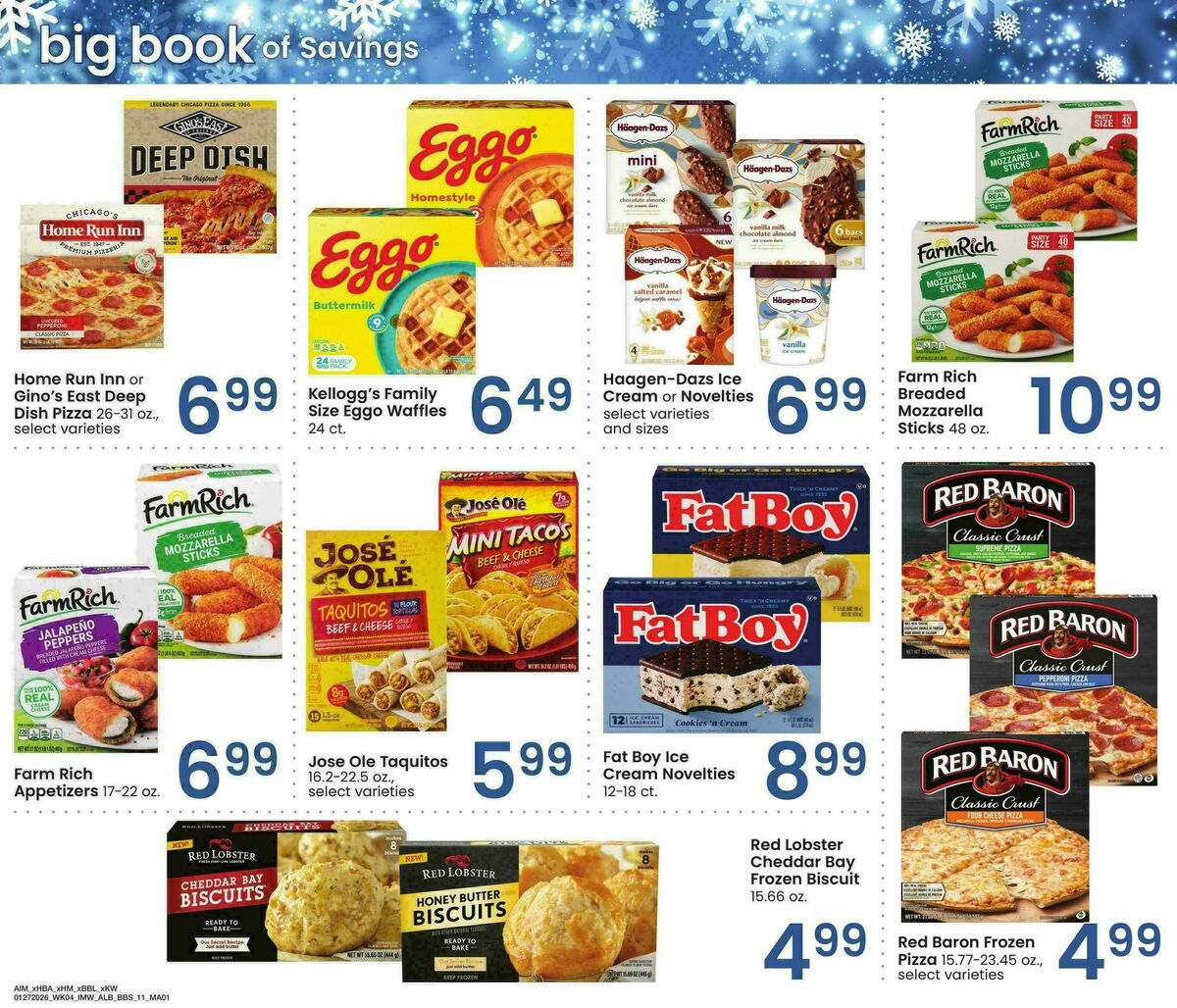 Albertsons Big Book of Savings Weekly Ad from January 27
