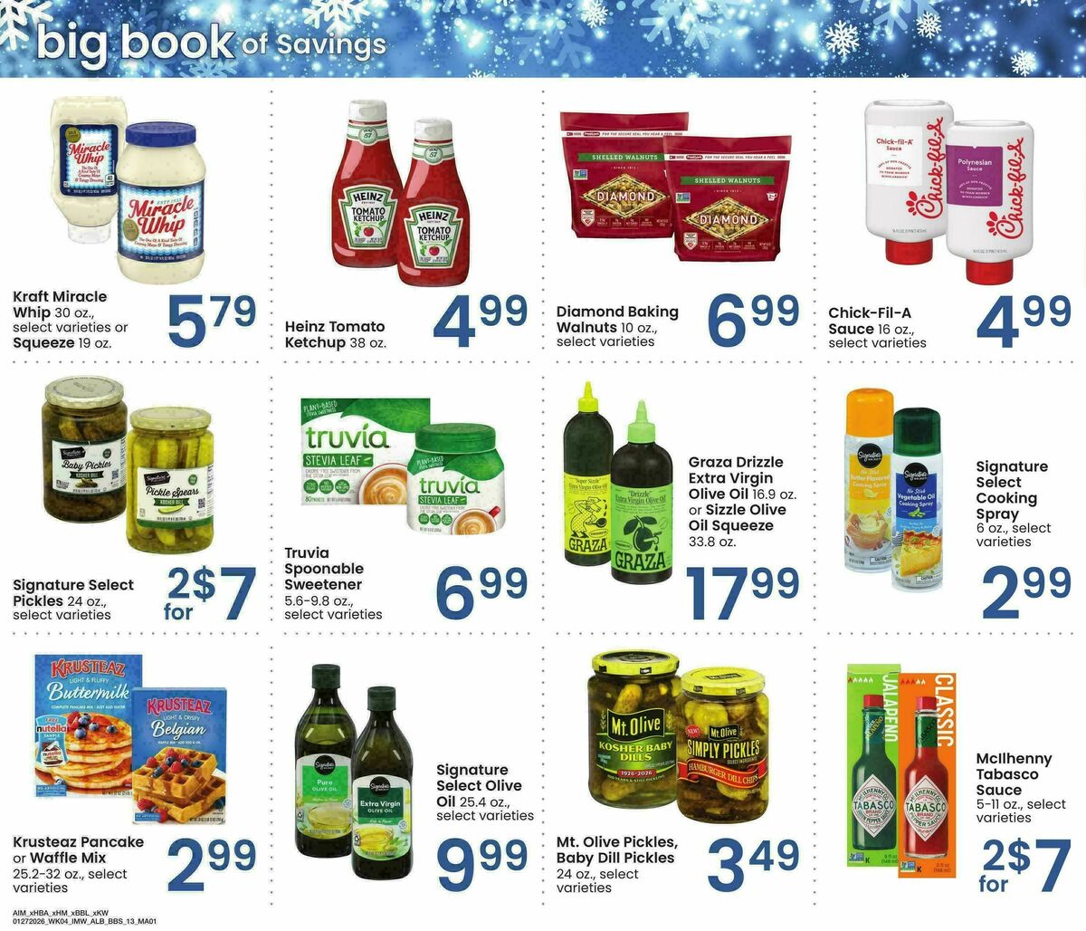 Albertsons Big Book of Savings Weekly Ad from January 27