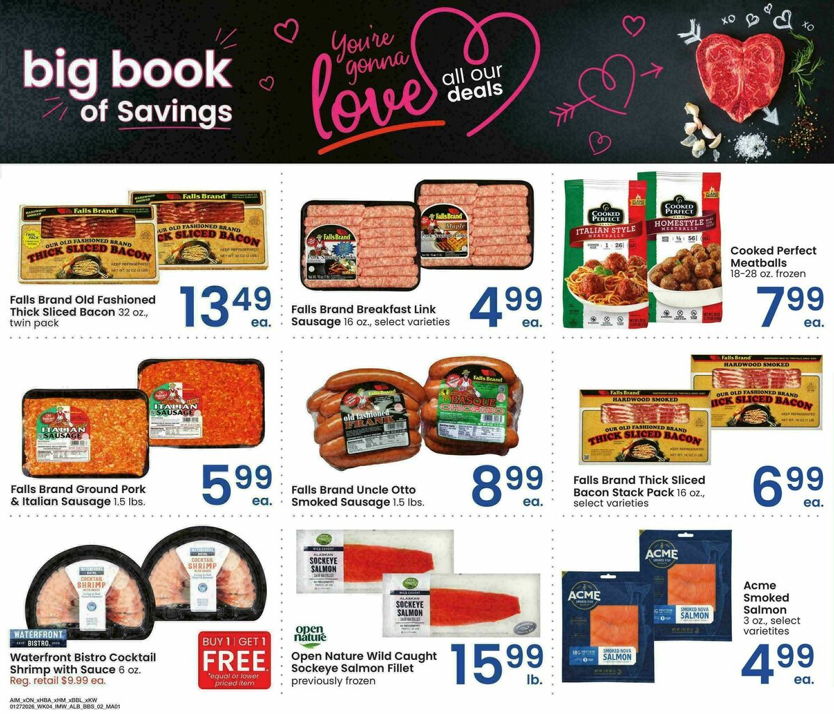 Albertsons Big Book of Savings Weekly Ad from January 27