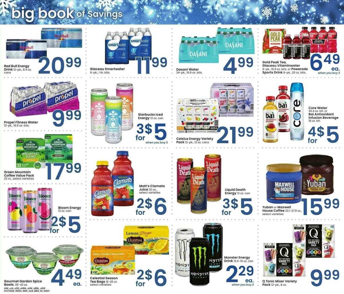 Albertsons Big Book of Savings Weekly Ad from January 27