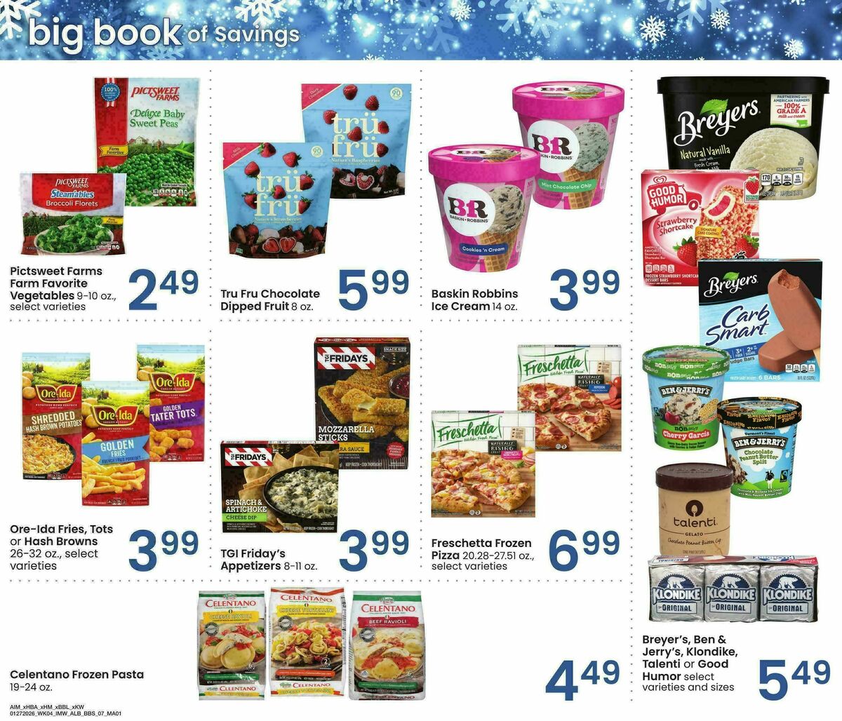 Albertsons Big Book of Savings Weekly Ad from January 27