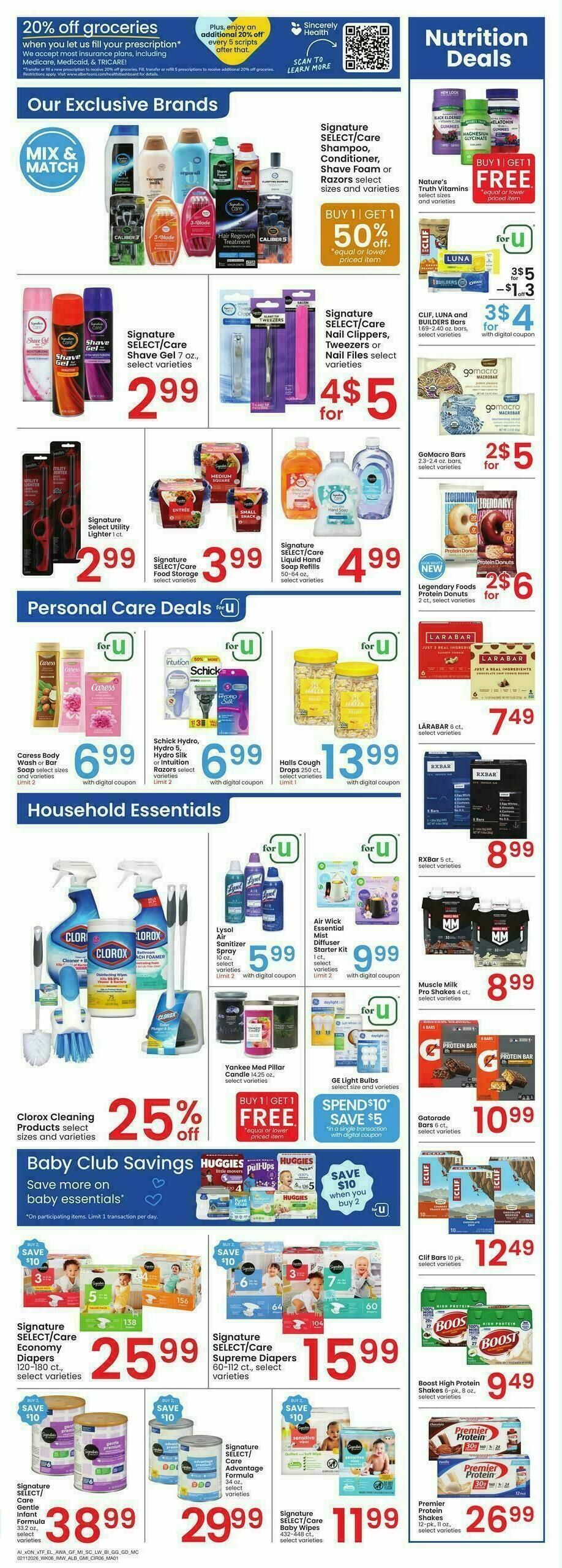 Albertsons Weekly Ad from February 11