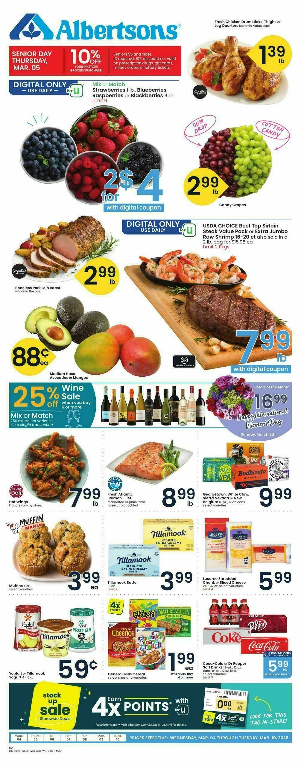 Albertsons Weekly Ad from March 4