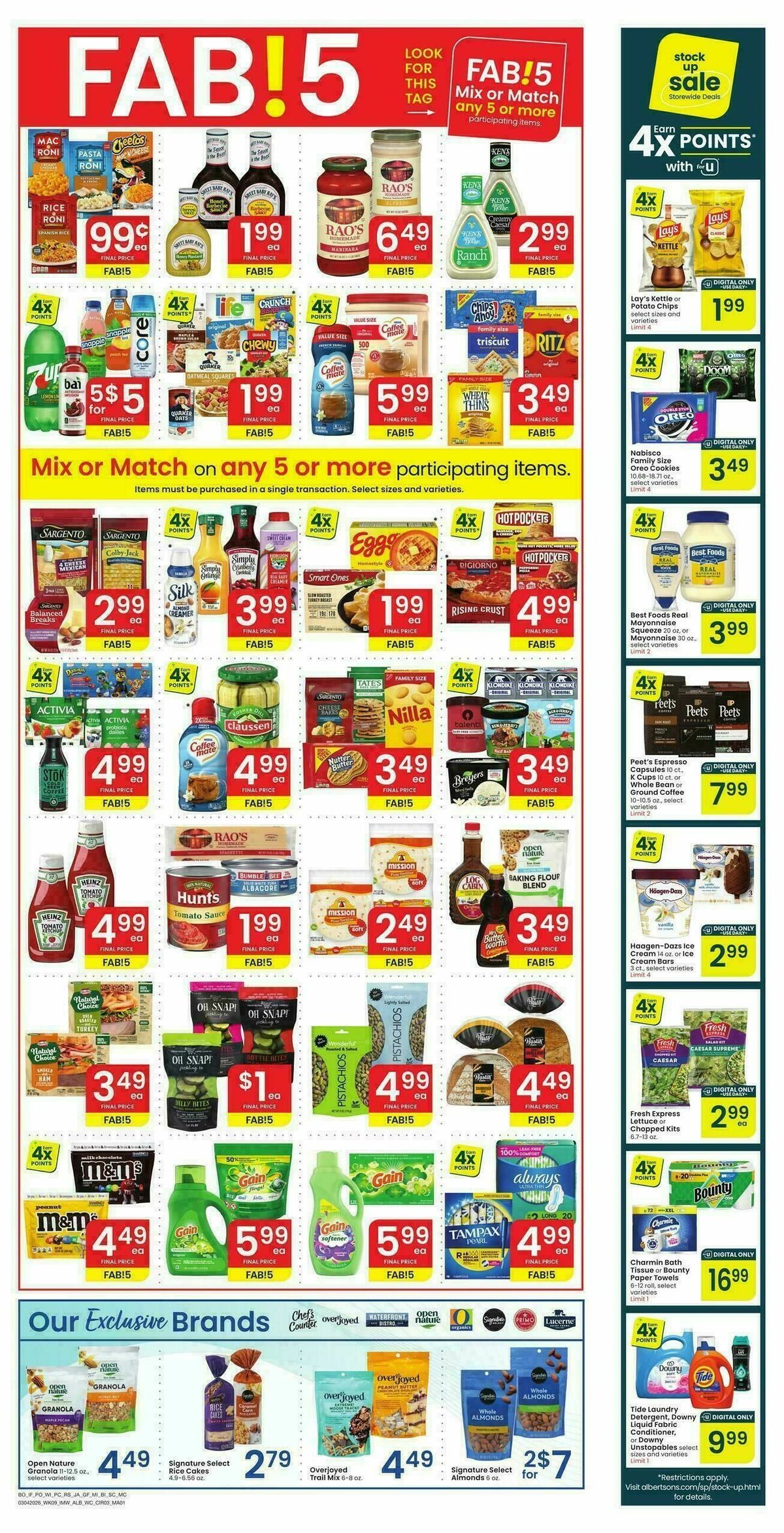 Albertsons Weekly Ad from March 4