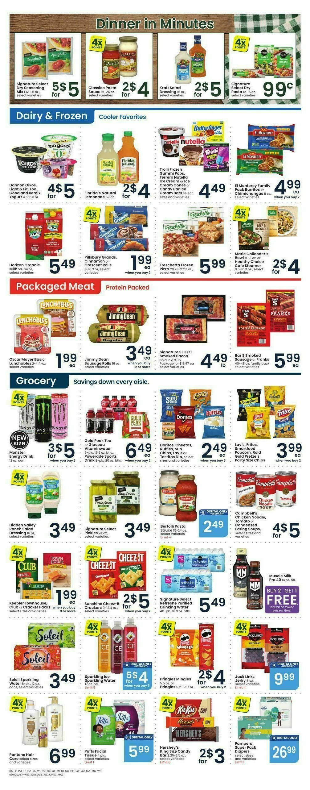 Albertsons Weekly Ad from March 4