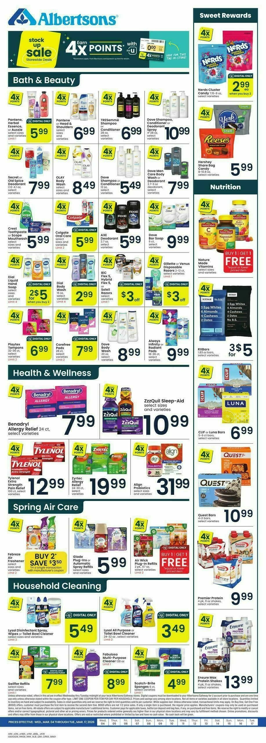 Albertsons Weekly Ad from March 4