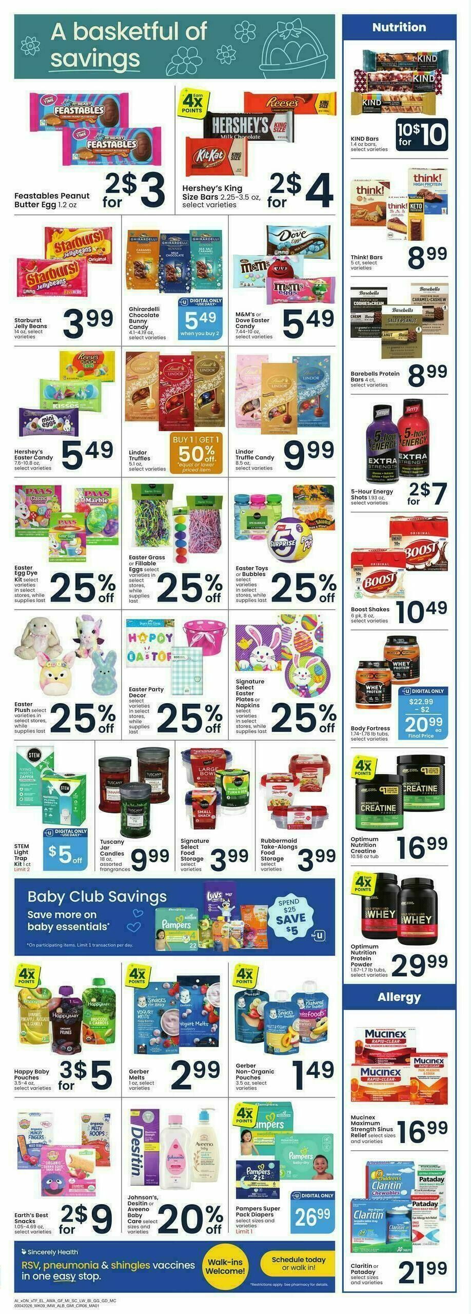 Albertsons Weekly Ad from March 4