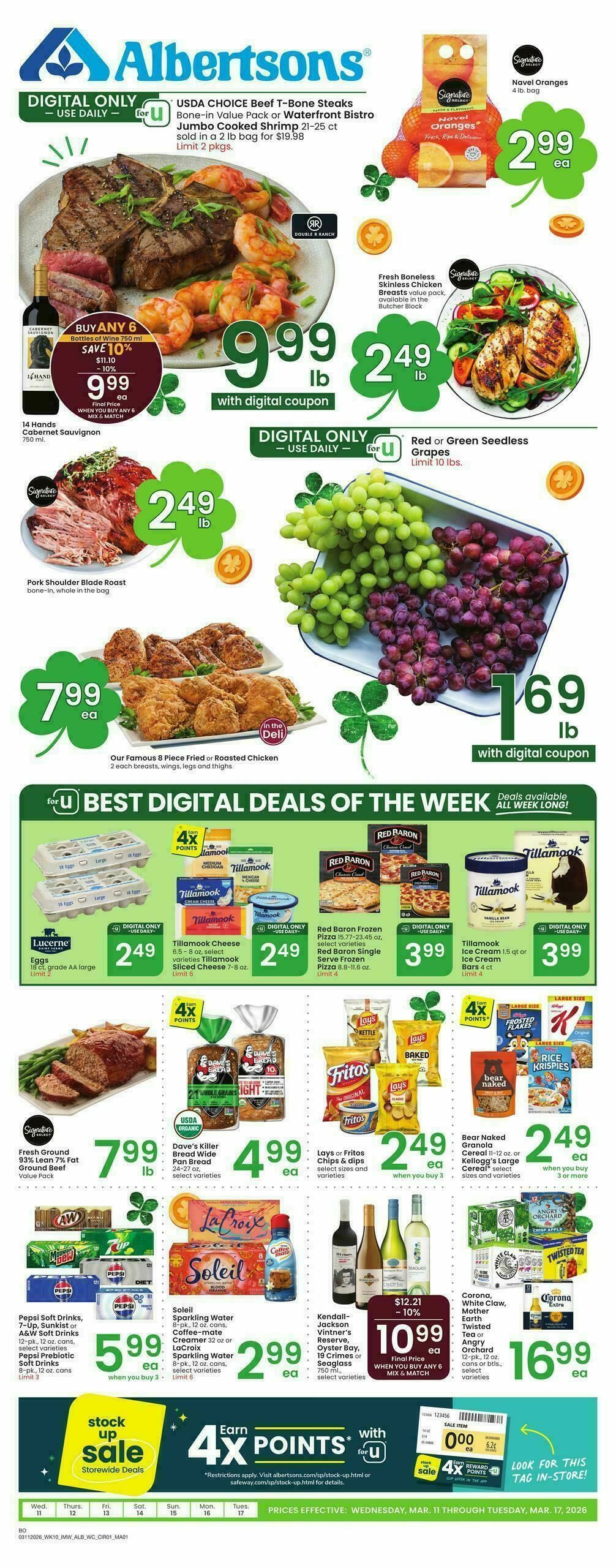 Albertsons Weekly Ad from March 11