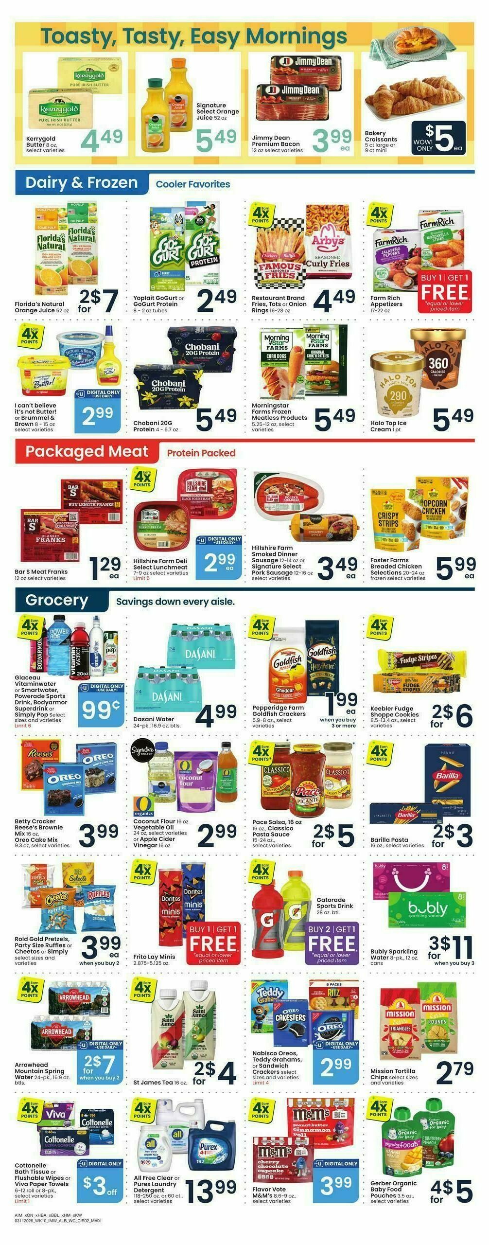 Albertsons Weekly Ad from March 11
