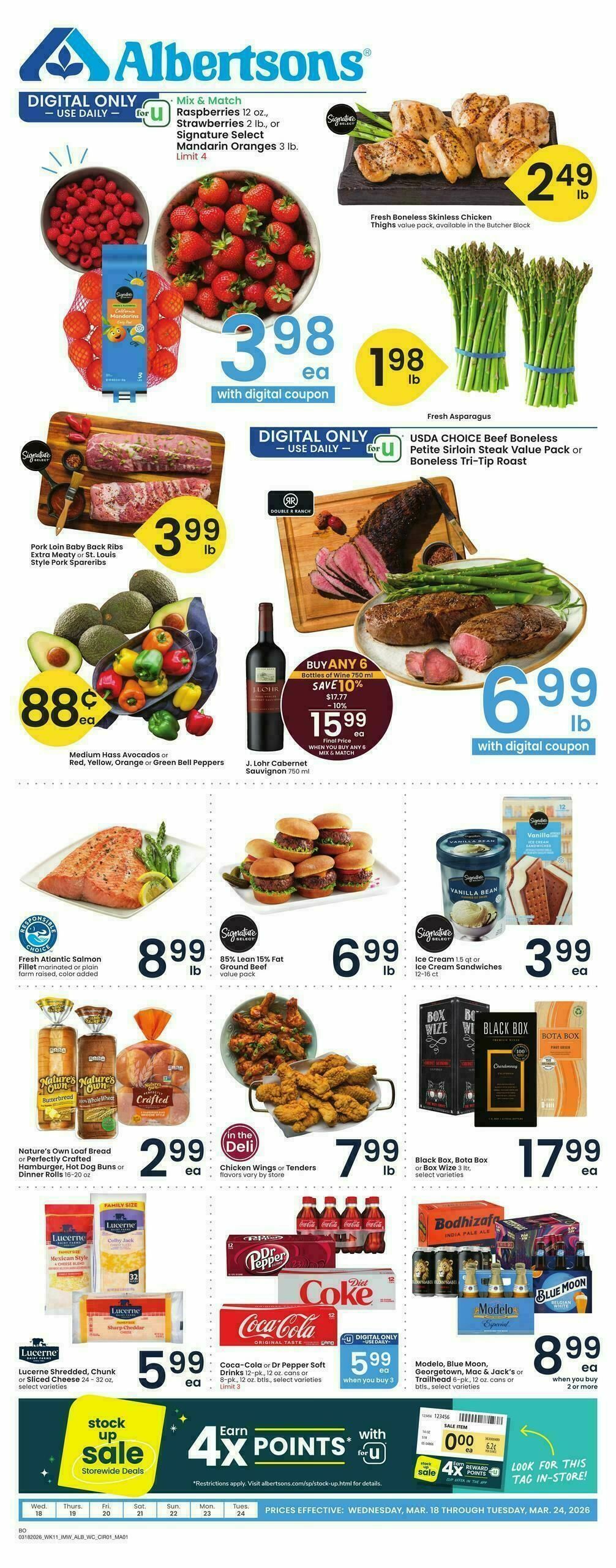 Albertsons Weekly Ad from March 18