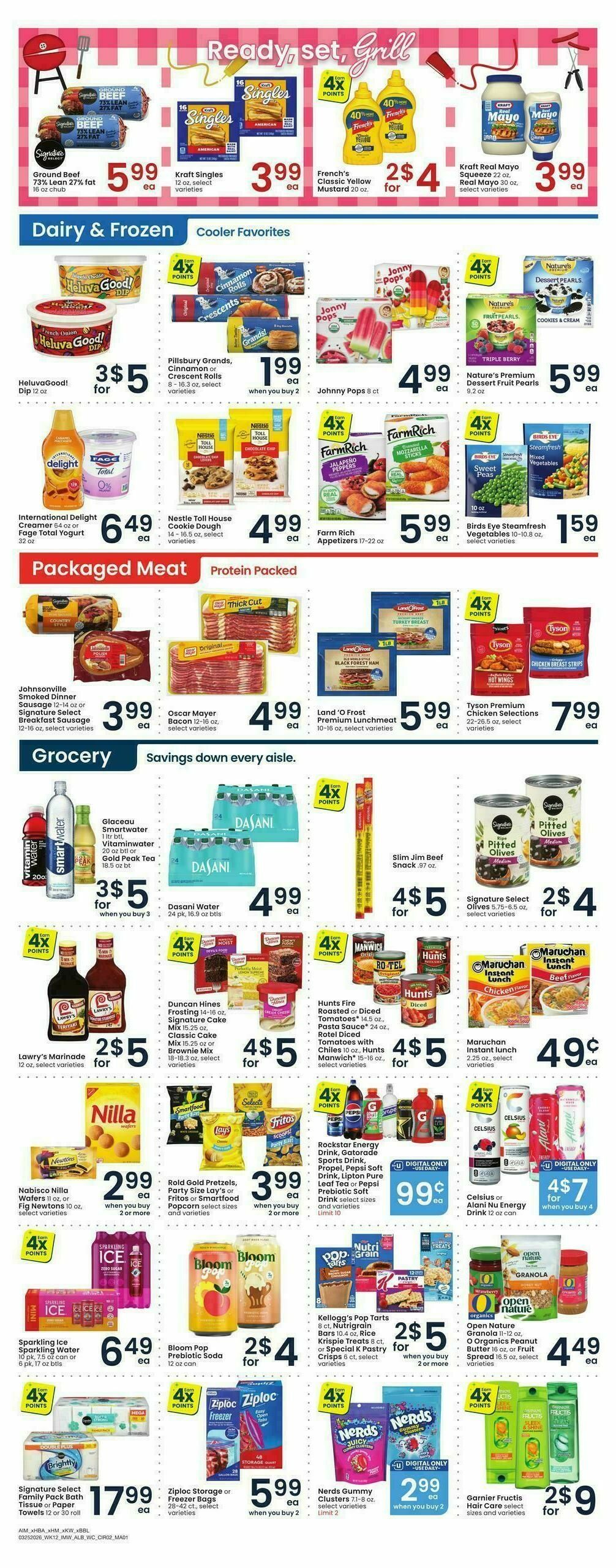 Albertsons Weekly Ad from March 25