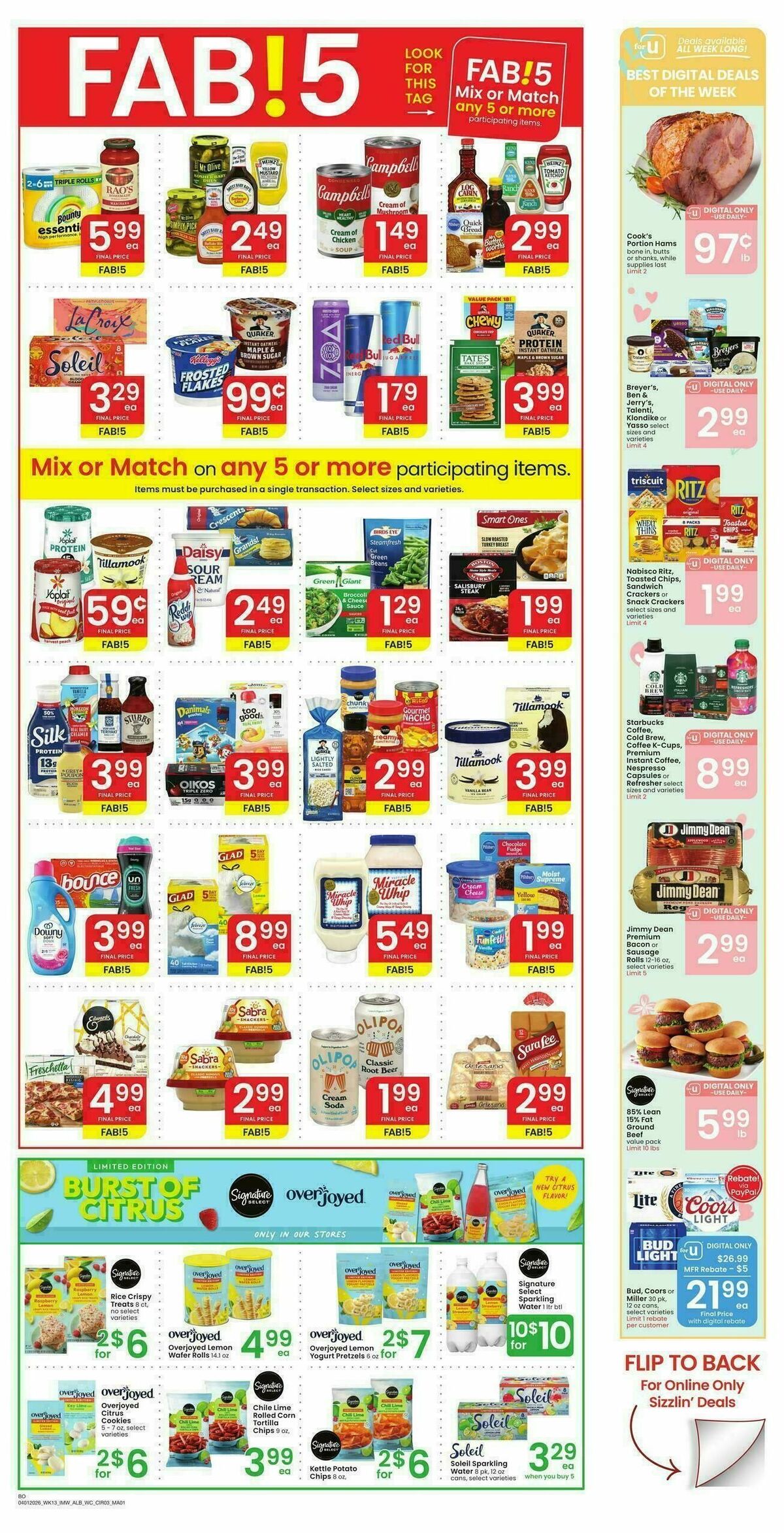 Albertsons Weekly Ad from April 1