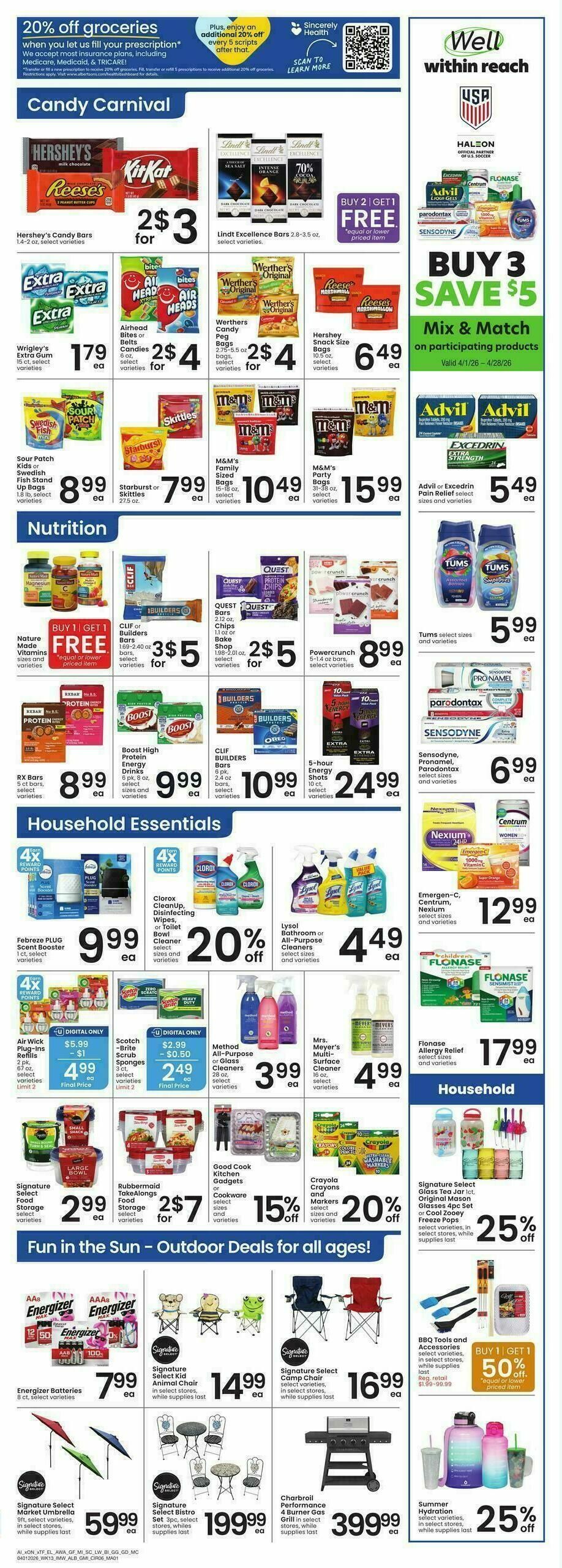 Albertsons Weekly Ad from April 1