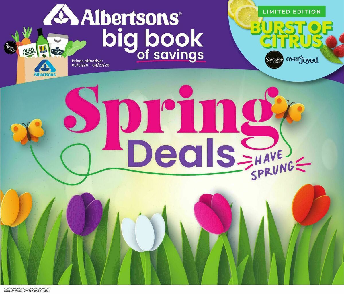 Albertsons Big Book of Savings Weekly Ad from March 31