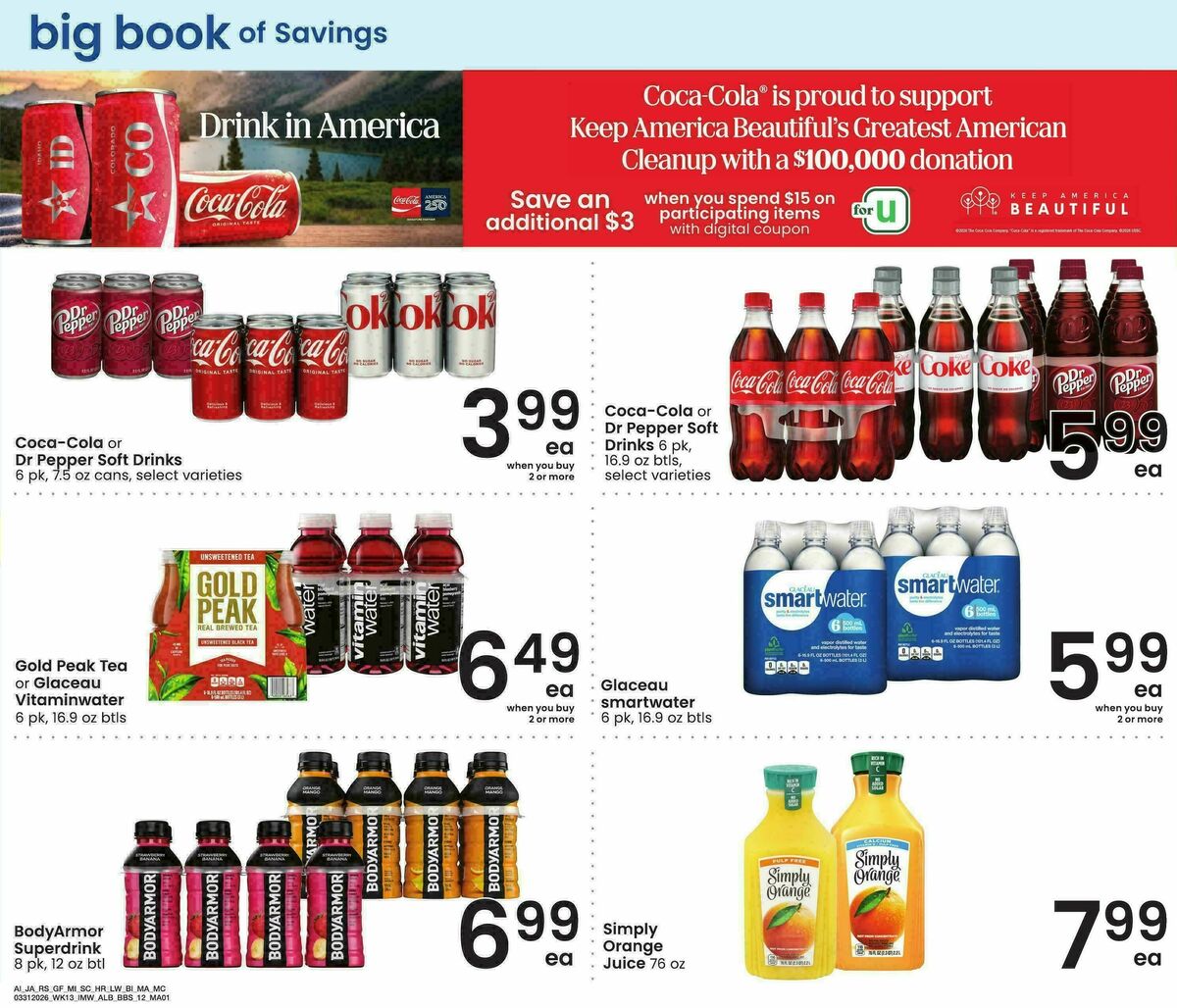 Albertsons Big Book of Savings Weekly Ad from March 31