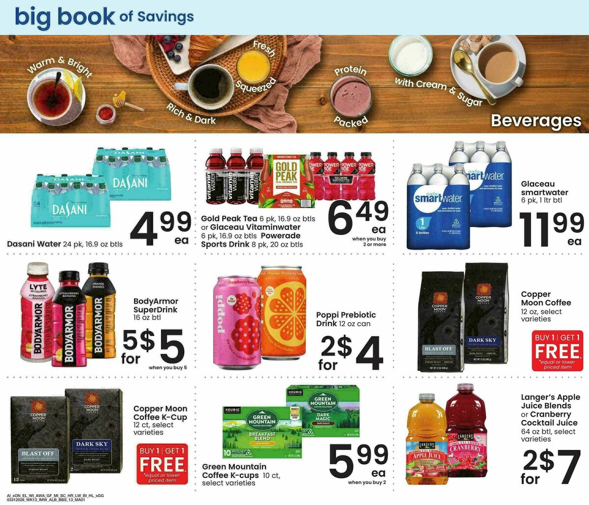 Albertsons Big Book of Savings Weekly Ad from March 31