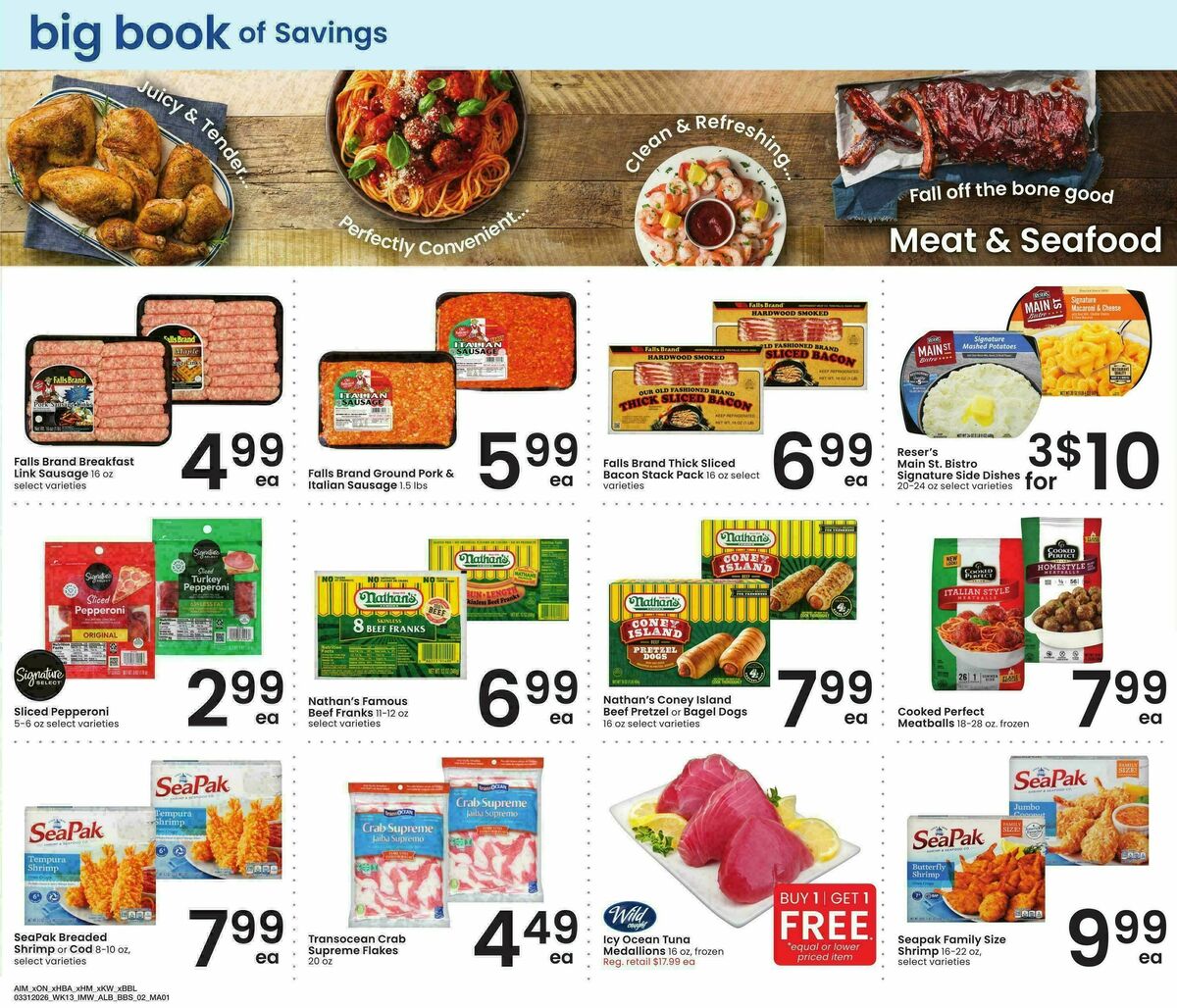 Albertsons Big Book of Savings Weekly Ad from March 31