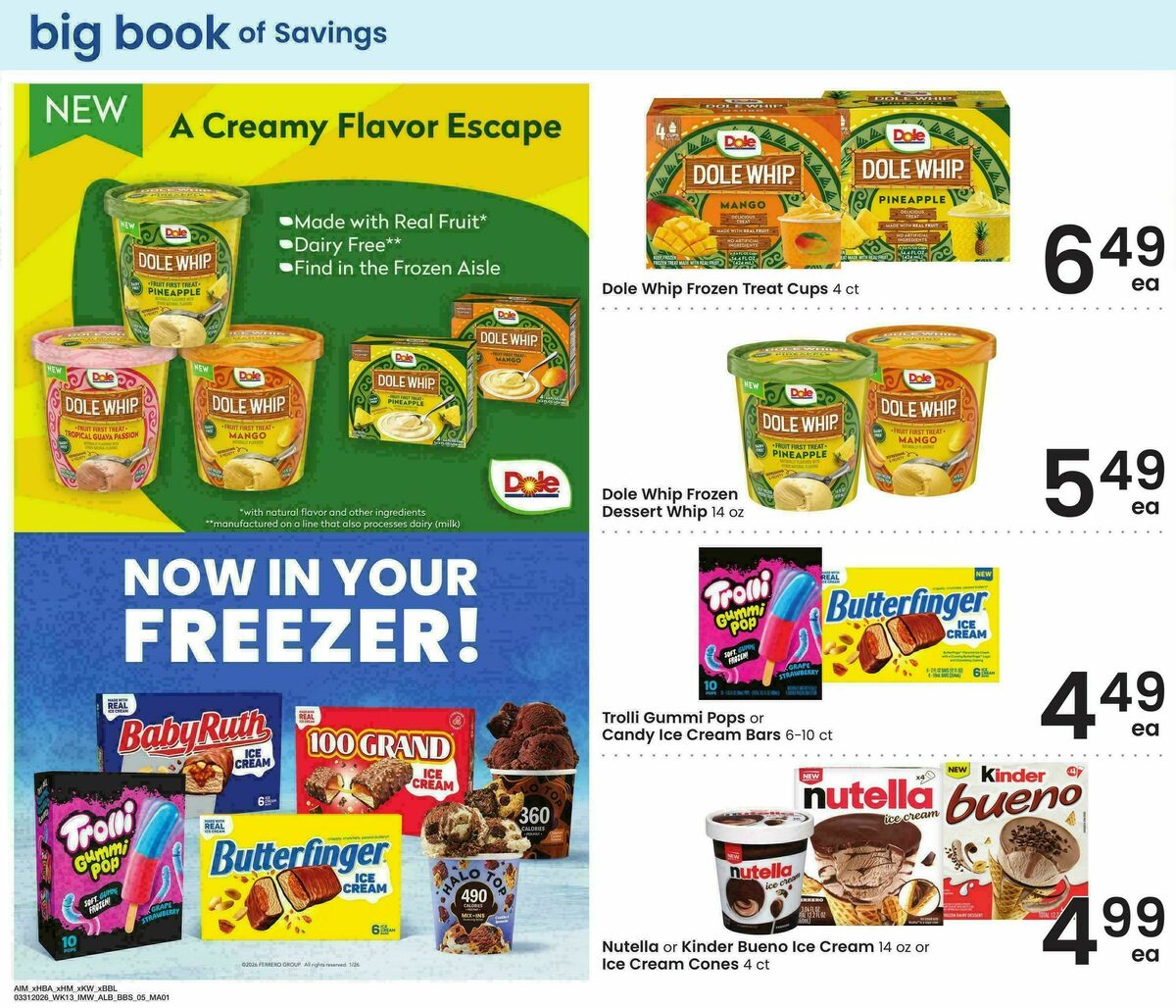 Albertsons Big Book of Savings Weekly Ad from March 31