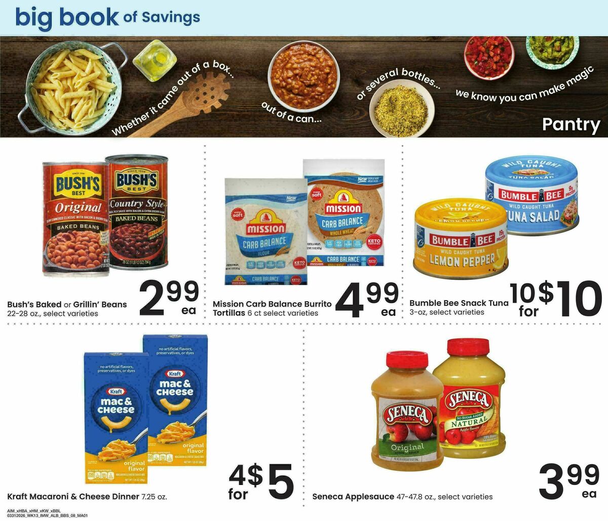 Albertsons Big Book of Savings Weekly Ad from March 31