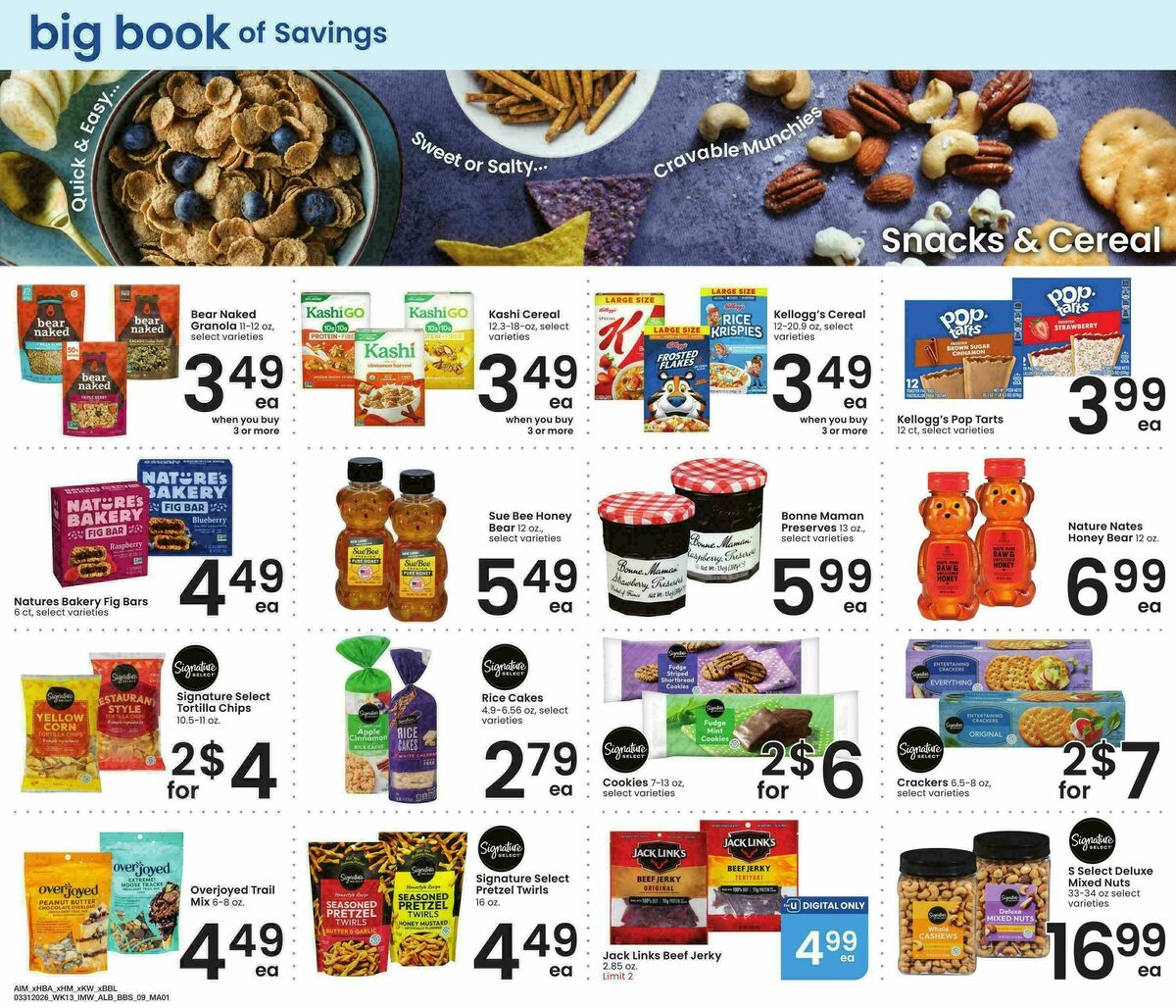 Albertsons Big Book of Savings Weekly Ad from March 31