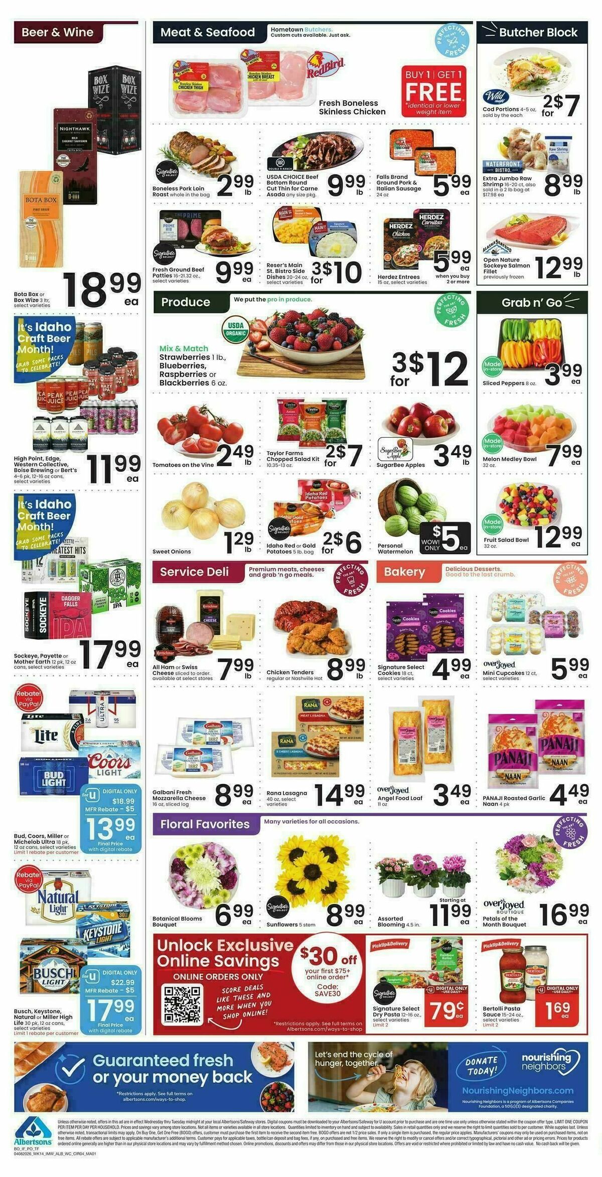 Albertsons Weekly Ad from April 8