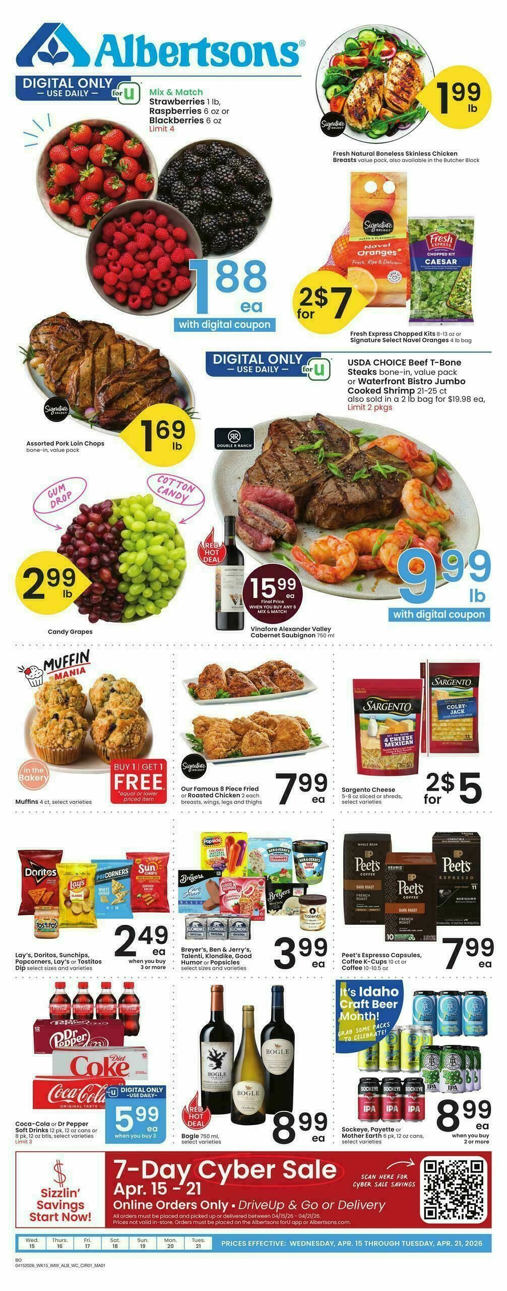 Albertsons Weekly Ad from April 15