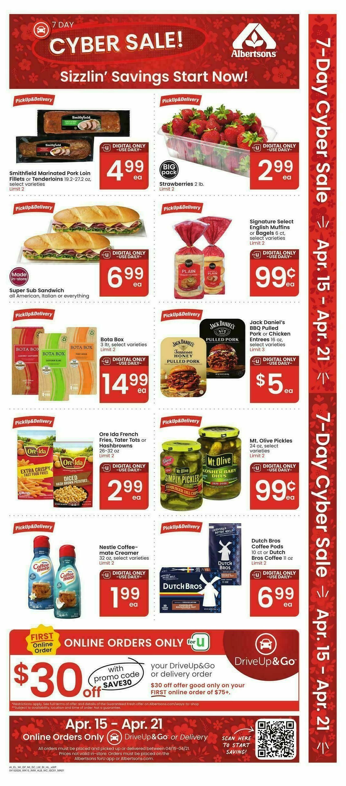 Albertsons Weekly Ad from April 15