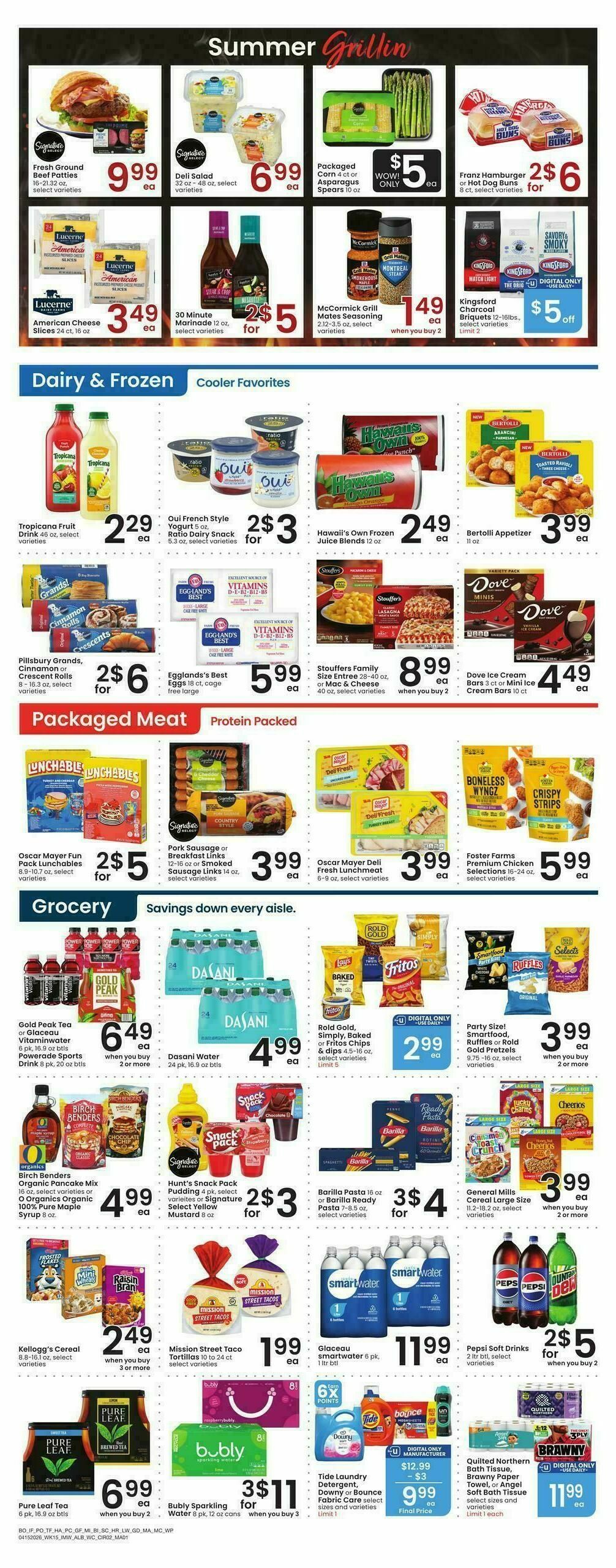Albertsons Weekly Ad from April 15