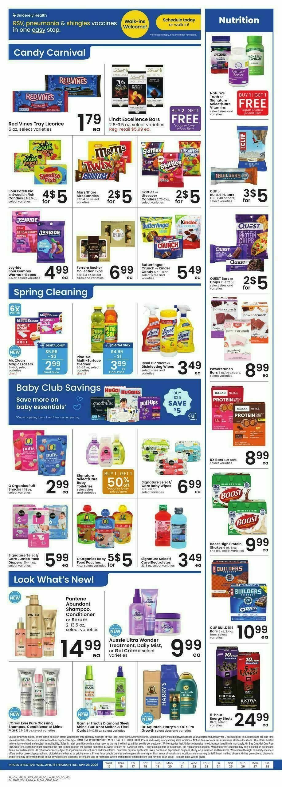 Albertsons Weekly Ad from April 15
