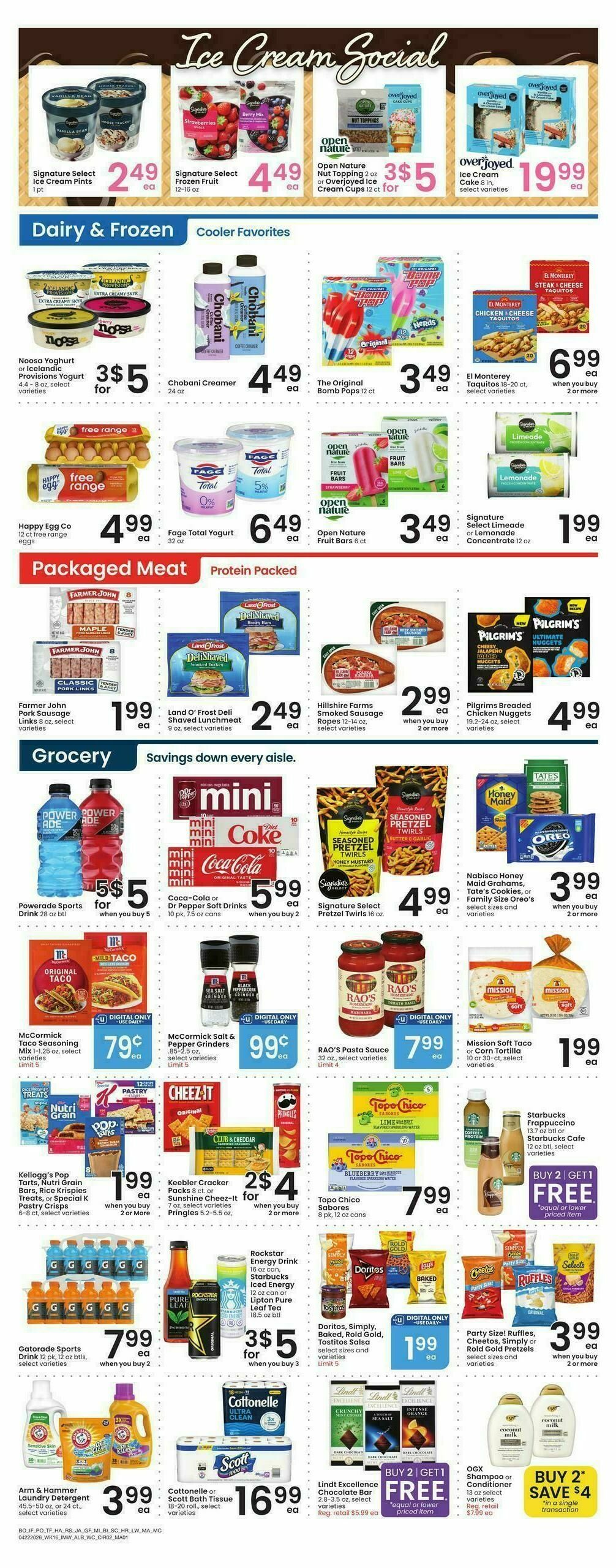 Albertsons Weekly Ad from April 22