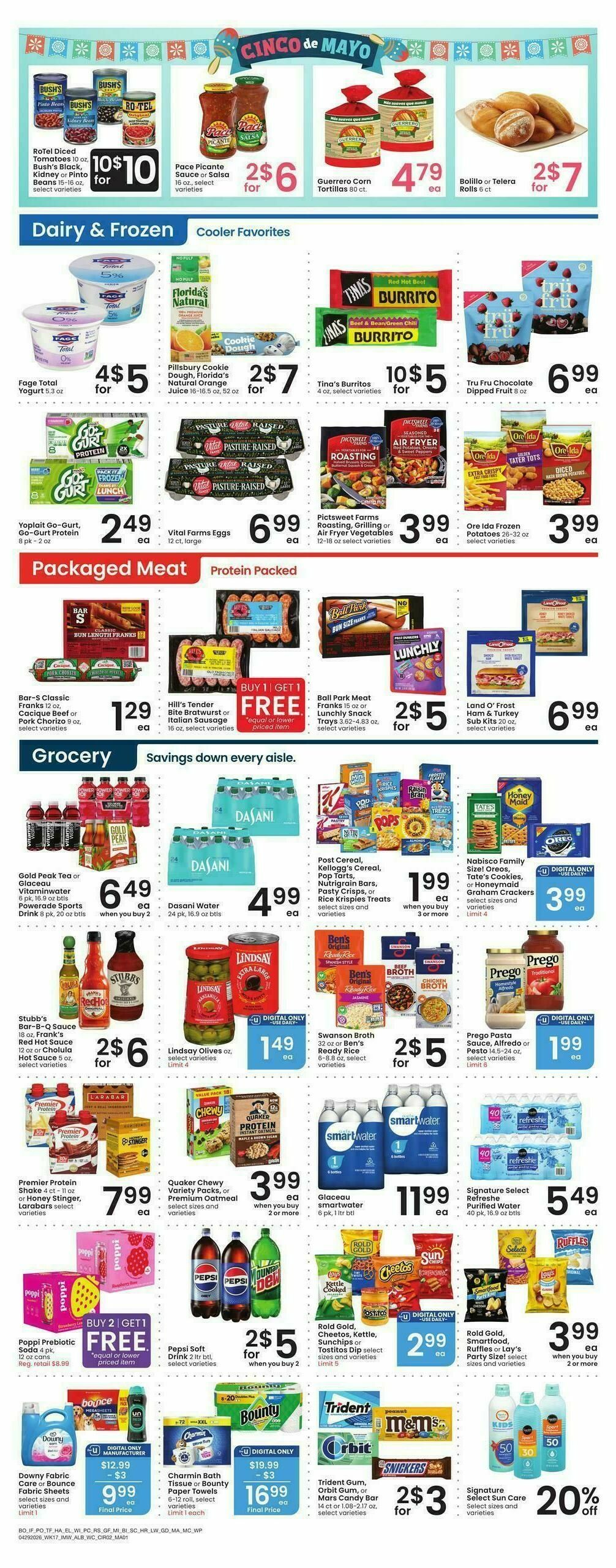 Albertsons Weekly Ad from April 29