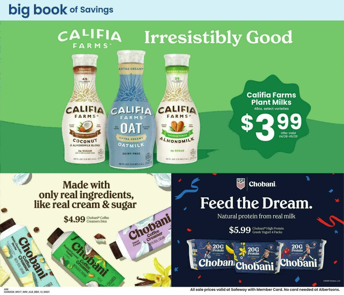 Albertsons Big Book of Savings Weekly Ad from April 28