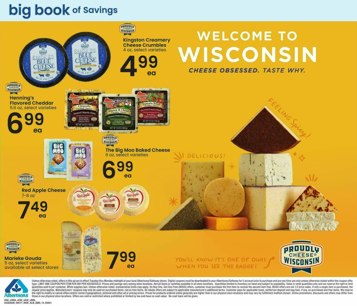 Albertsons Big Book of Savings Weekly Ad from April 28