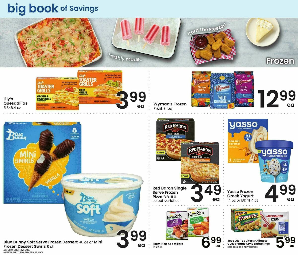 Albertsons Big Book of Savings Weekly Ad from April 28