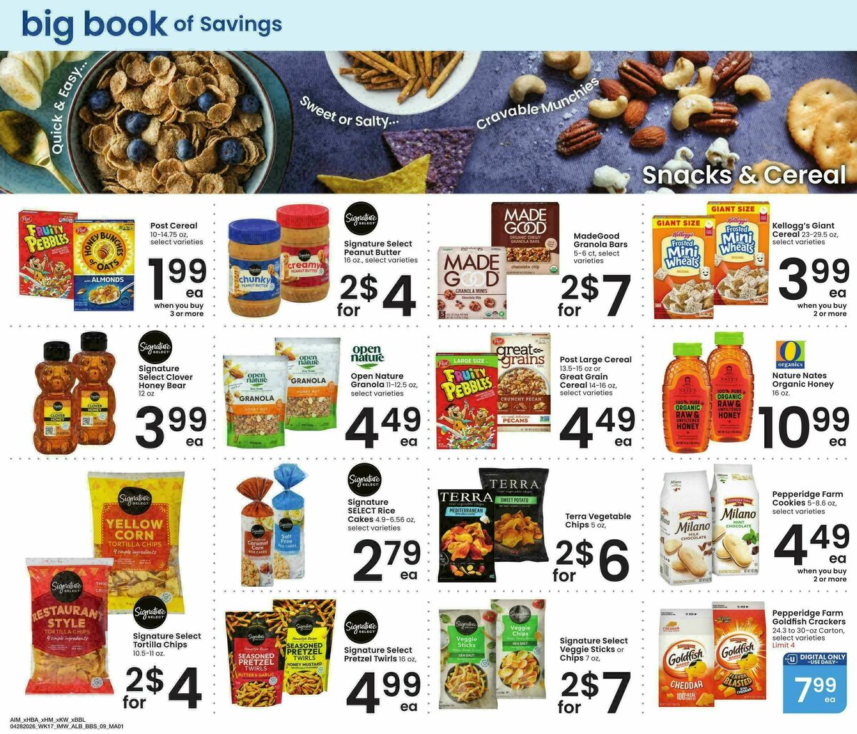 Albertsons Big Book of Savings Weekly Ad from April 28