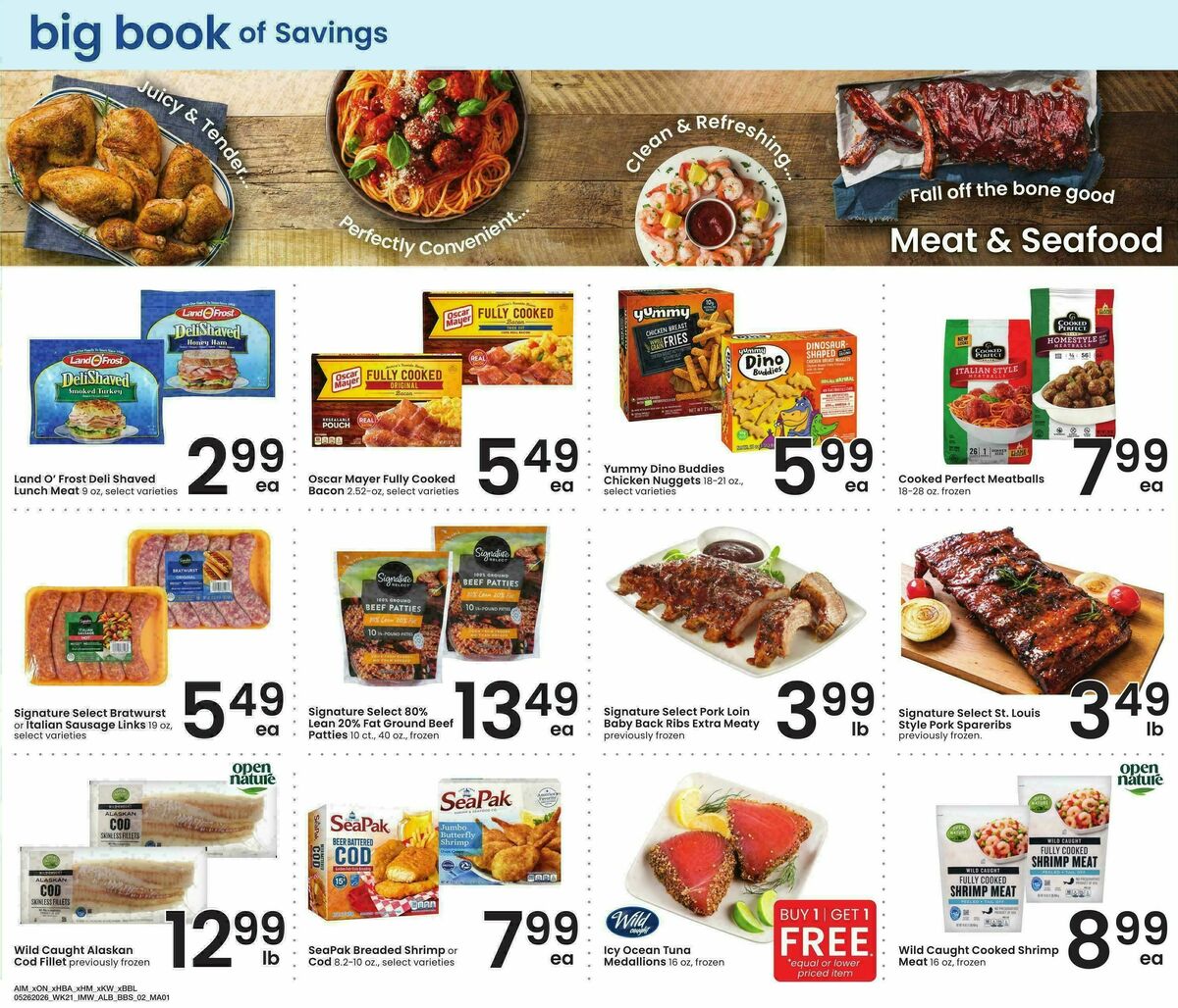 Albertsons Big Book of Savings Weekly Ad from May 26