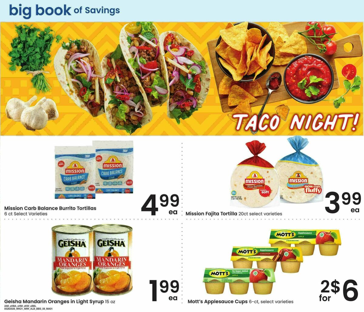Albertsons Big Book of Savings Weekly Ad from May 26