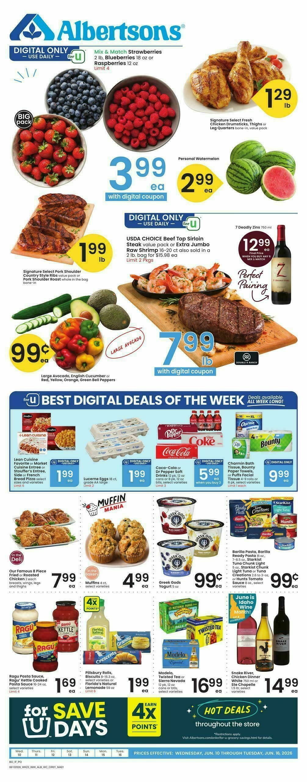 Albertsons Weekly Ad from June 10