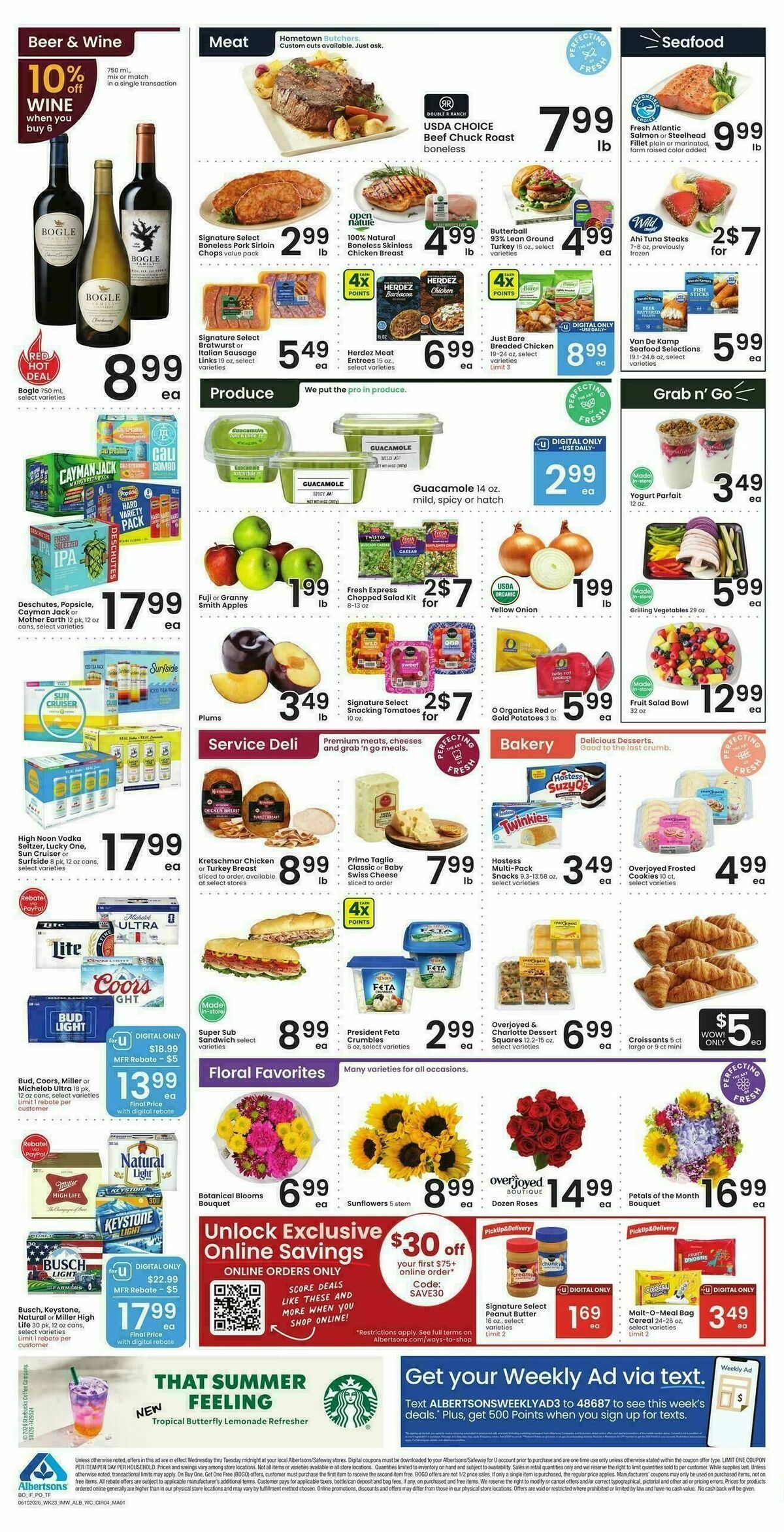 Albertsons Weekly Ad from June 10