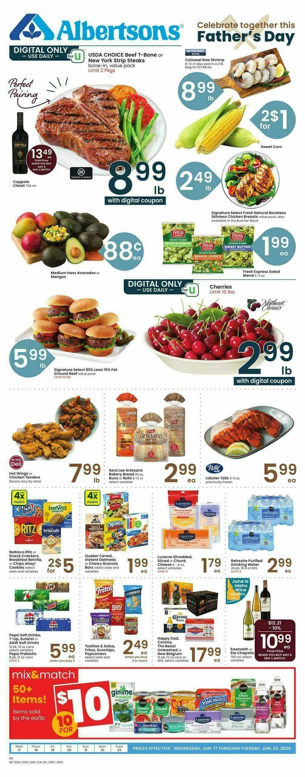 Albertsons Weekly Ad from June 17