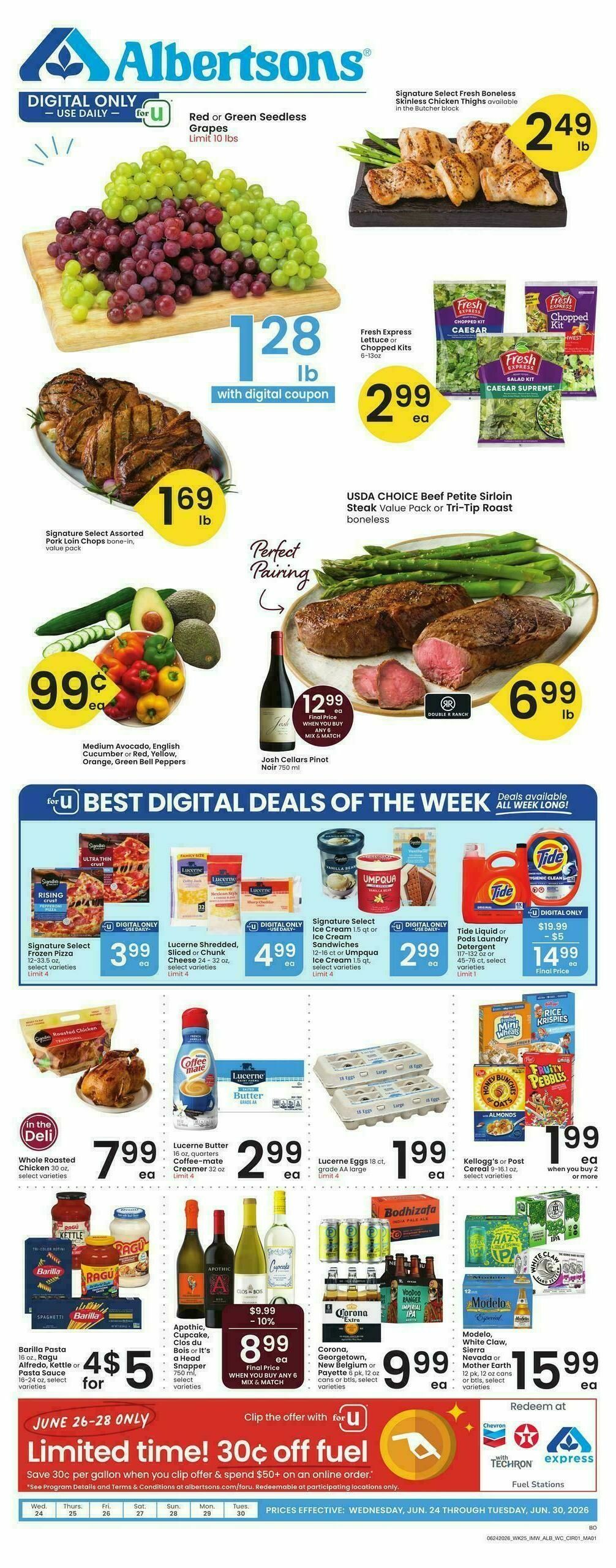 Albertsons Weekly Ad from June 24