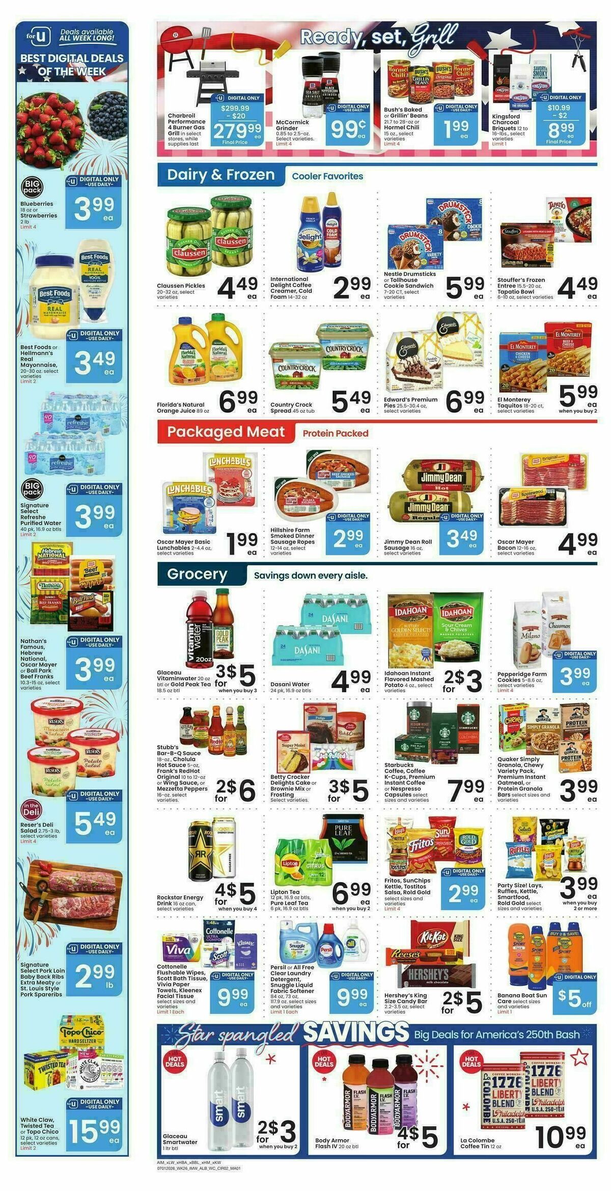 Albertsons Bonus Online Savings Weekly Ad from July 1