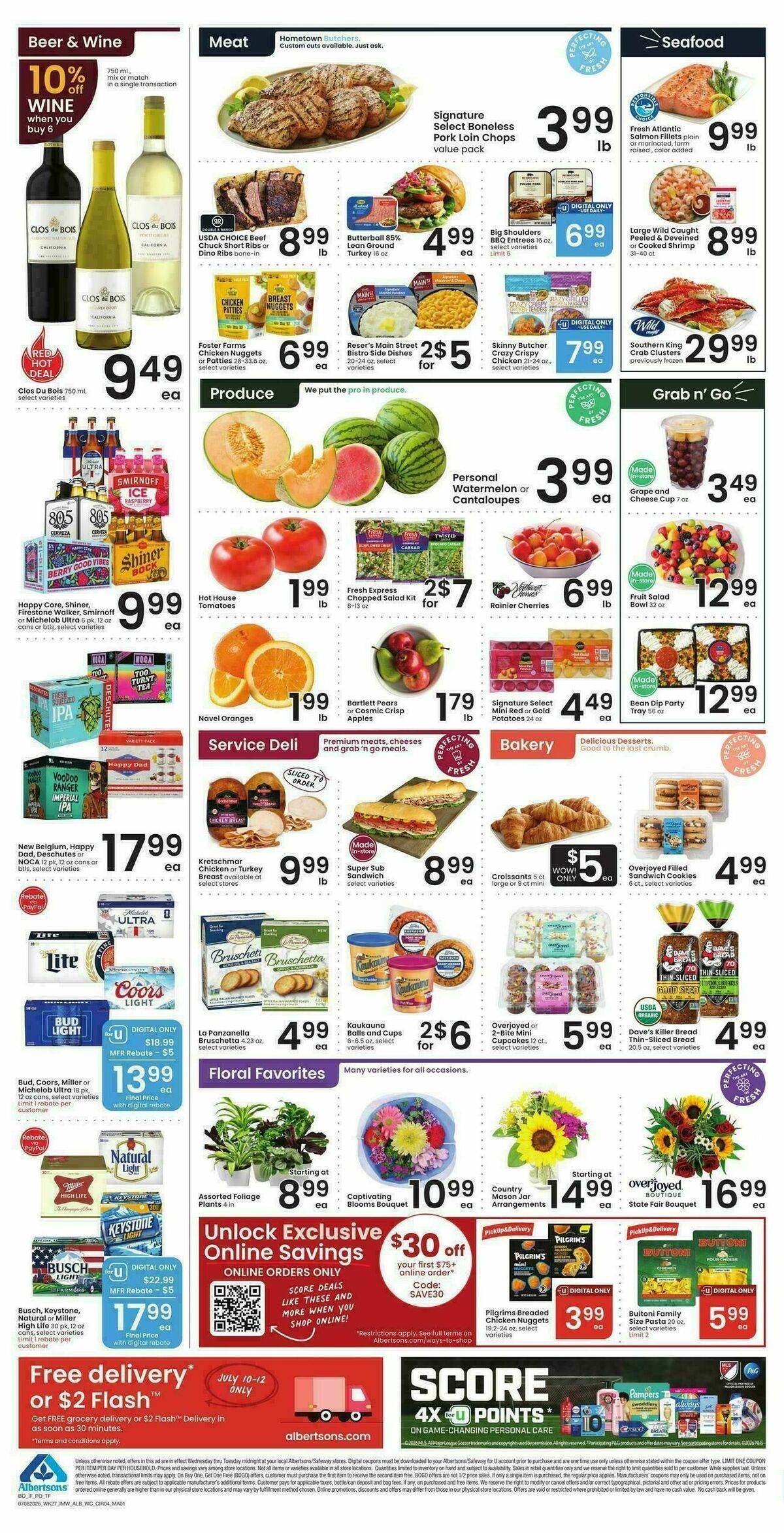 Albertsons Weekly Ad from July 8