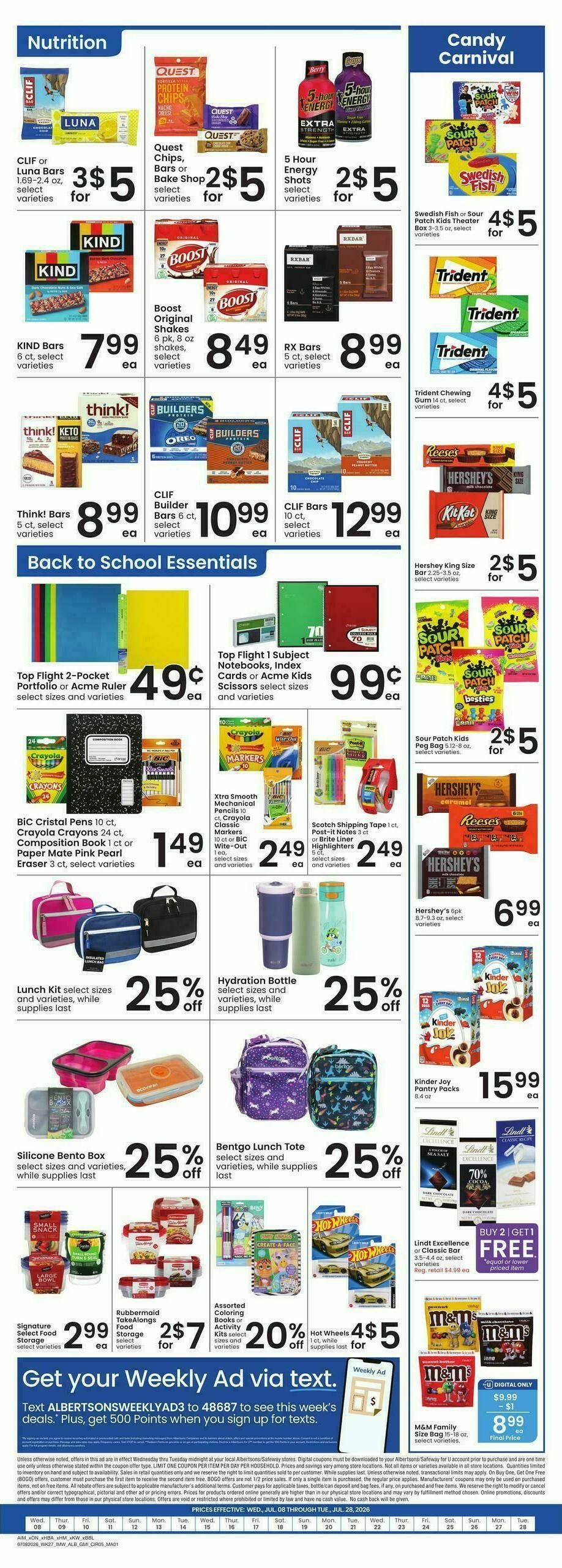 Albertsons Weekly Ad from July 8