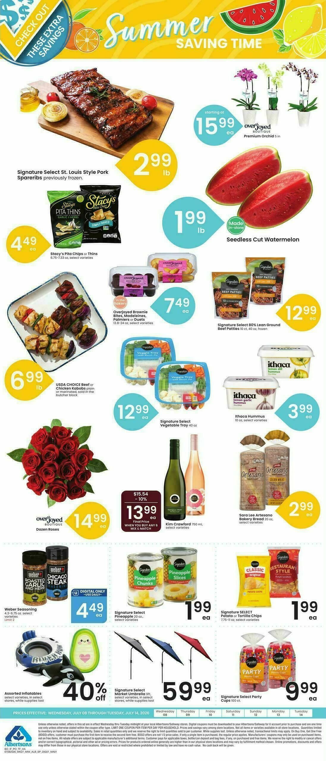 Albertsons Weekly Ad from July 8