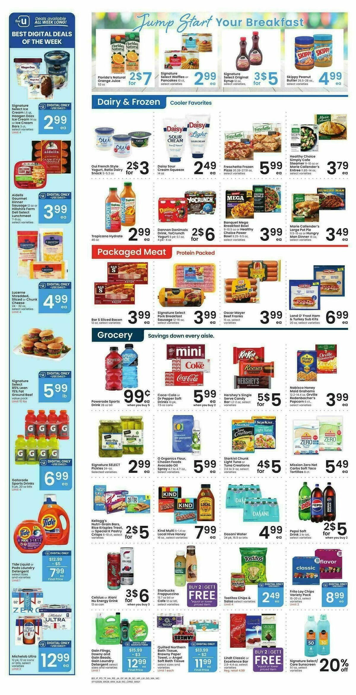 Albertsons Weekly Ad from July 15