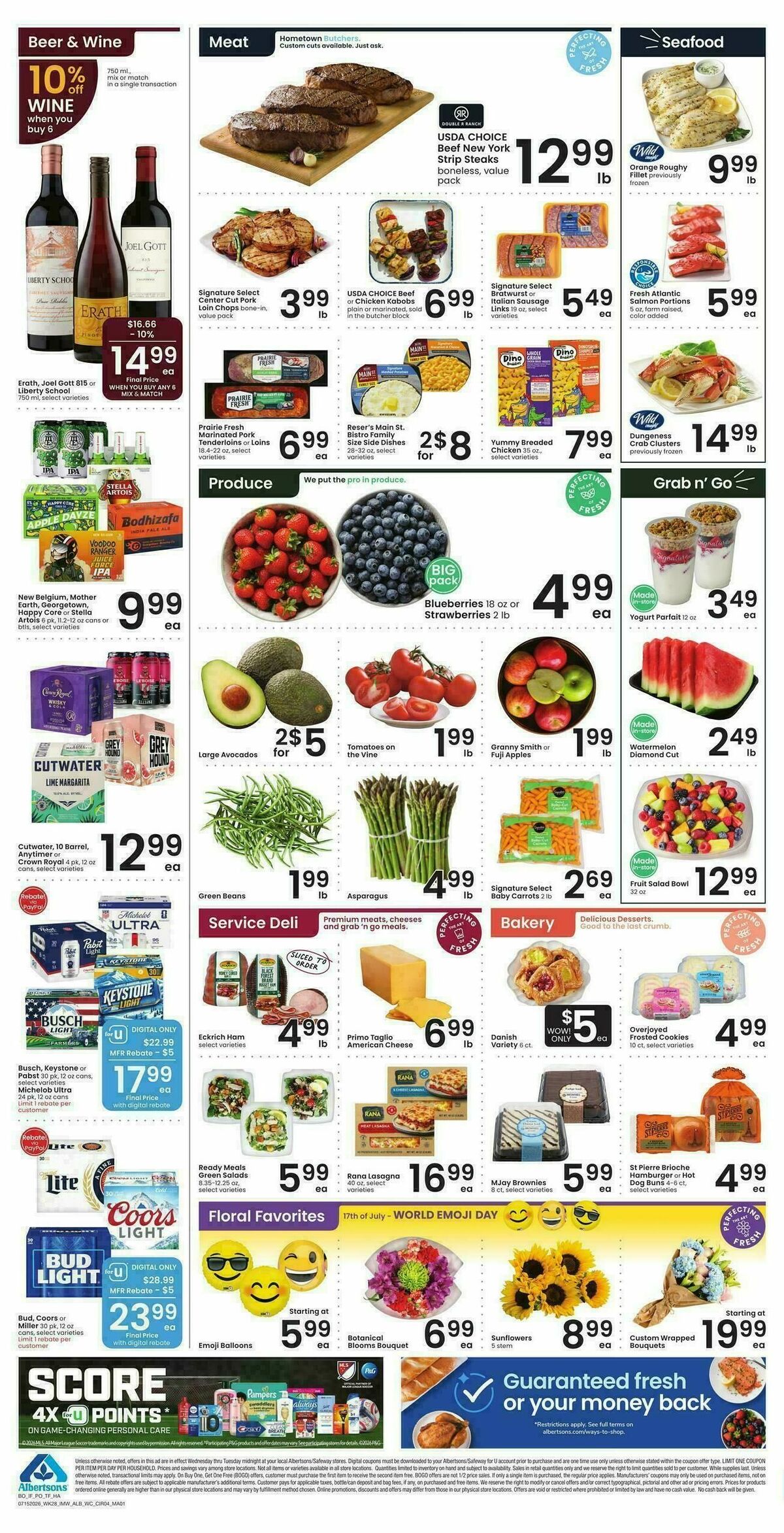 Albertsons Weekly Ad from July 15