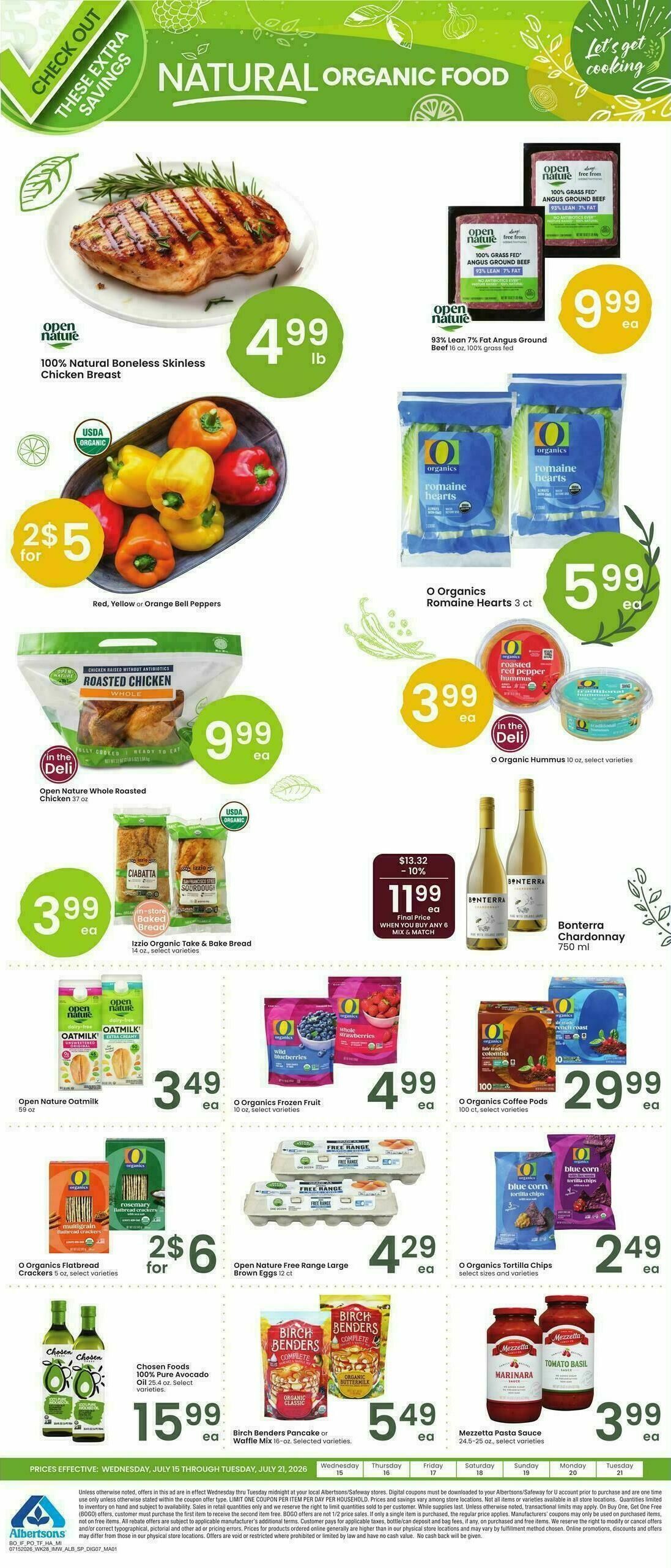 Albertsons Weekly Ad from July 15