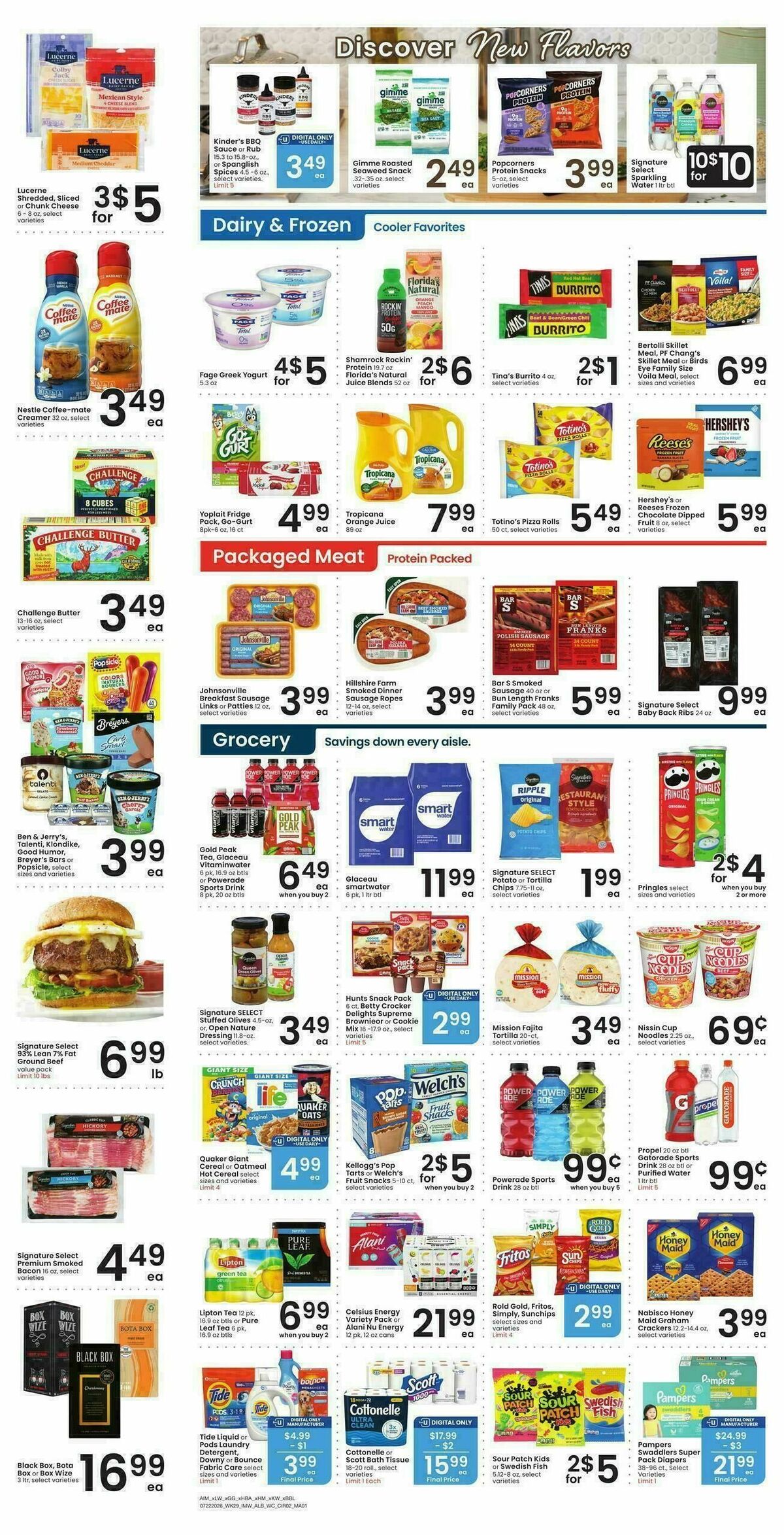 Albertsons Weekly Ad from July 22