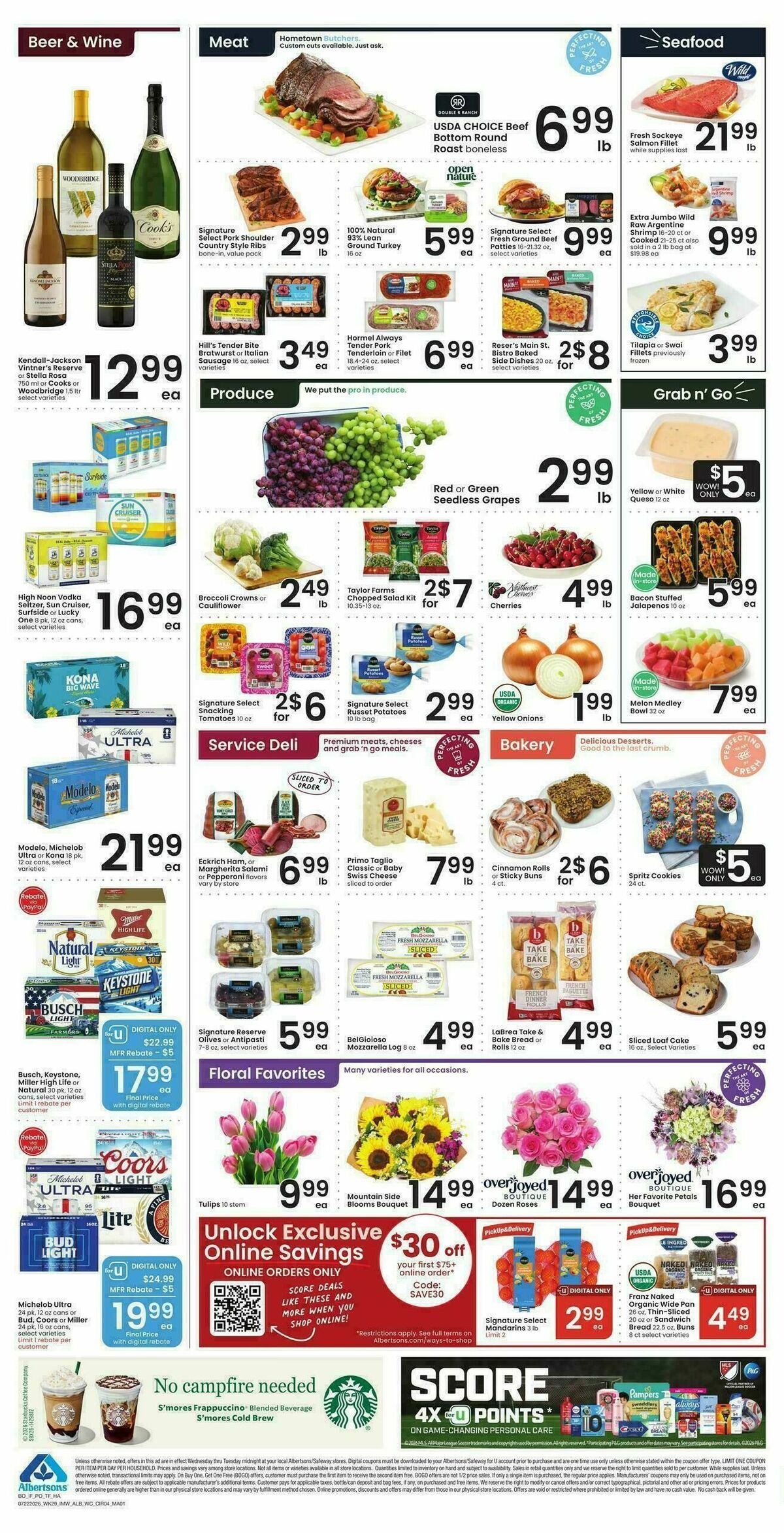 Albertsons Weekly Ad from July 22